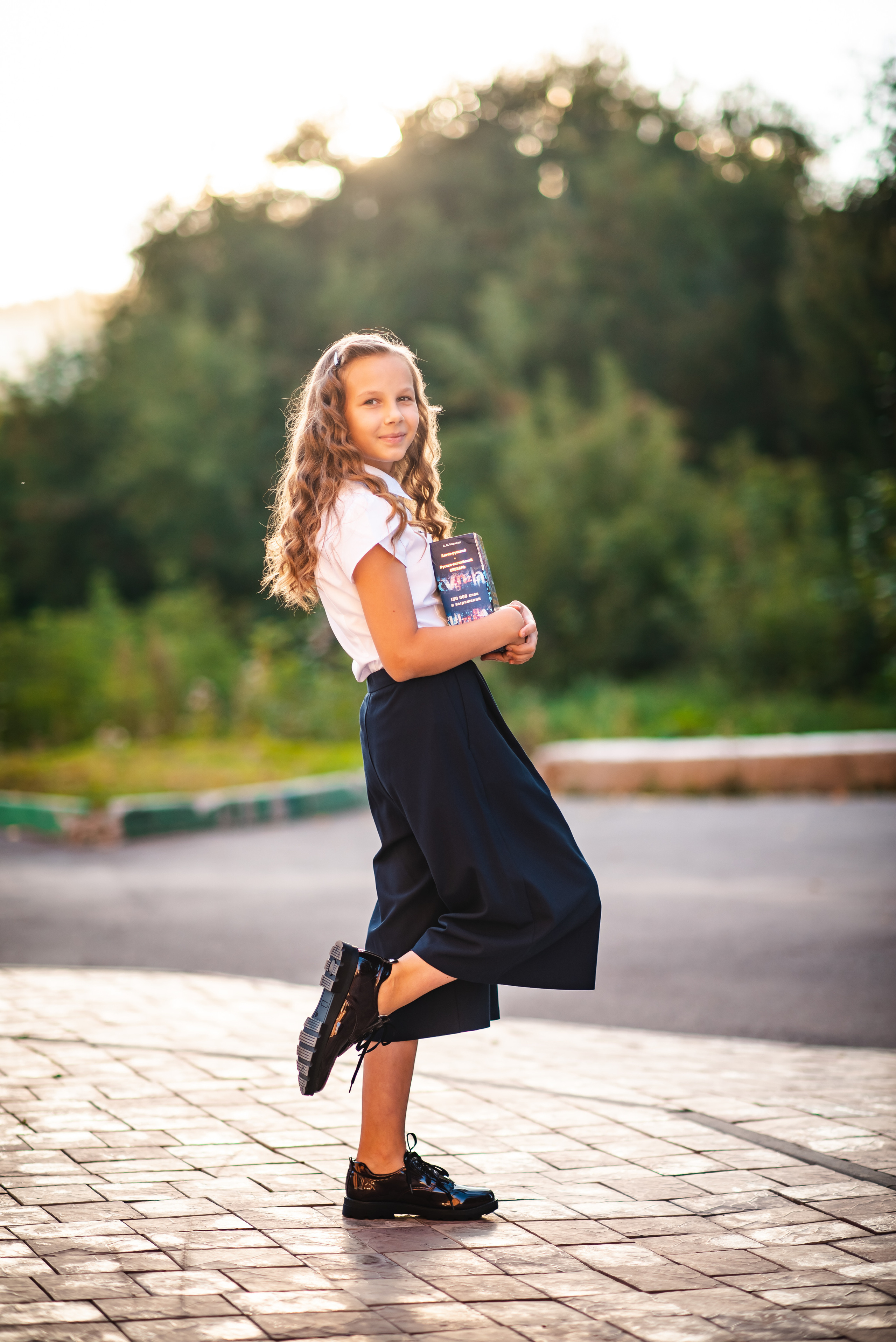 Соня в школу. Семейный и детский фотограф в Новосибирске Доронина Ольга