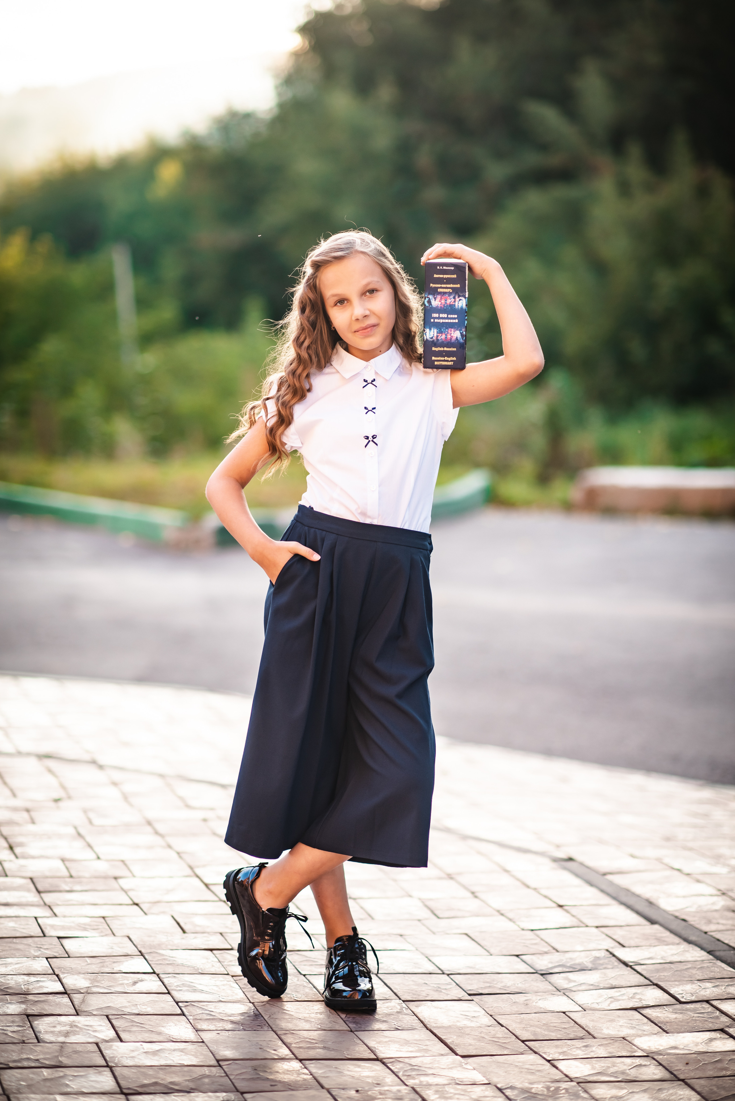 Соня в школу. Семейный и детский фотограф в Новосибирске Доронина Ольга
