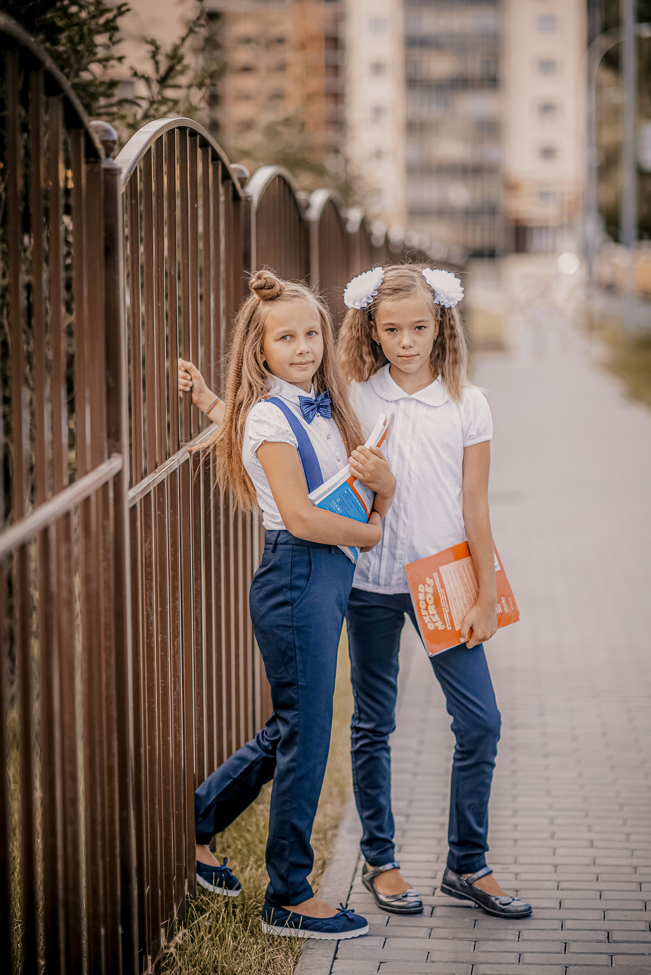 Школьные подружки. Семейный и детский фотограф в Новосибирске Доронина Ольга