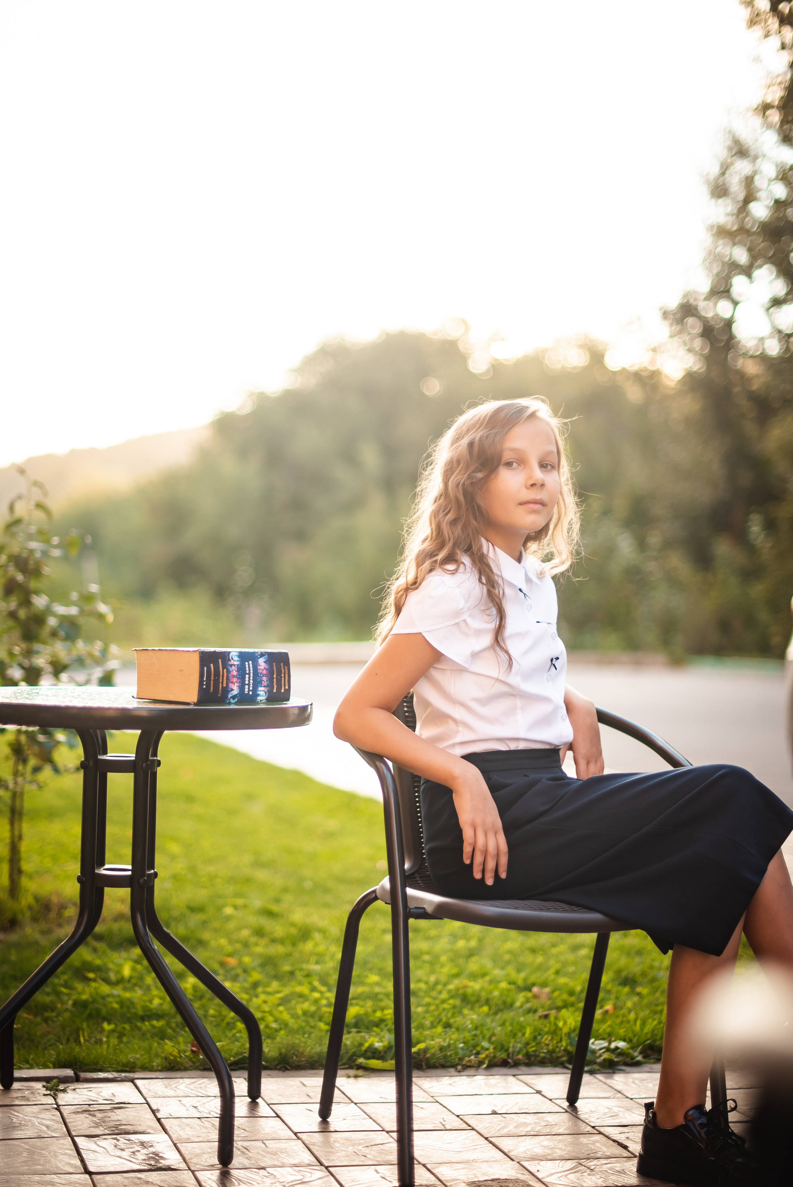 Соня в школу. Семейный и детский фотограф в Новосибирске Доронина Ольга