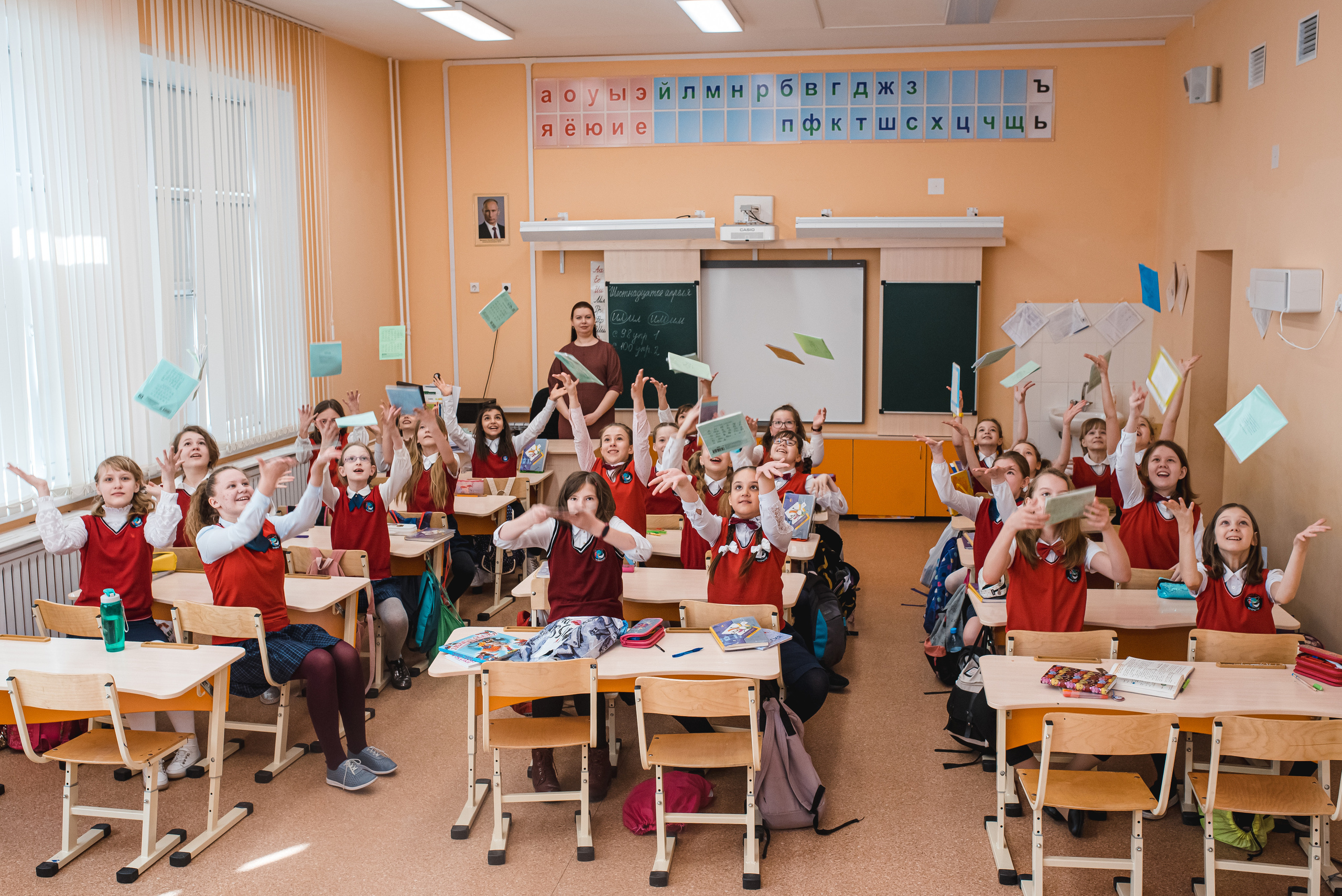 Школа 213 4 класс. Семейный и детский фотограф в Новосибирске Доронина Ольга