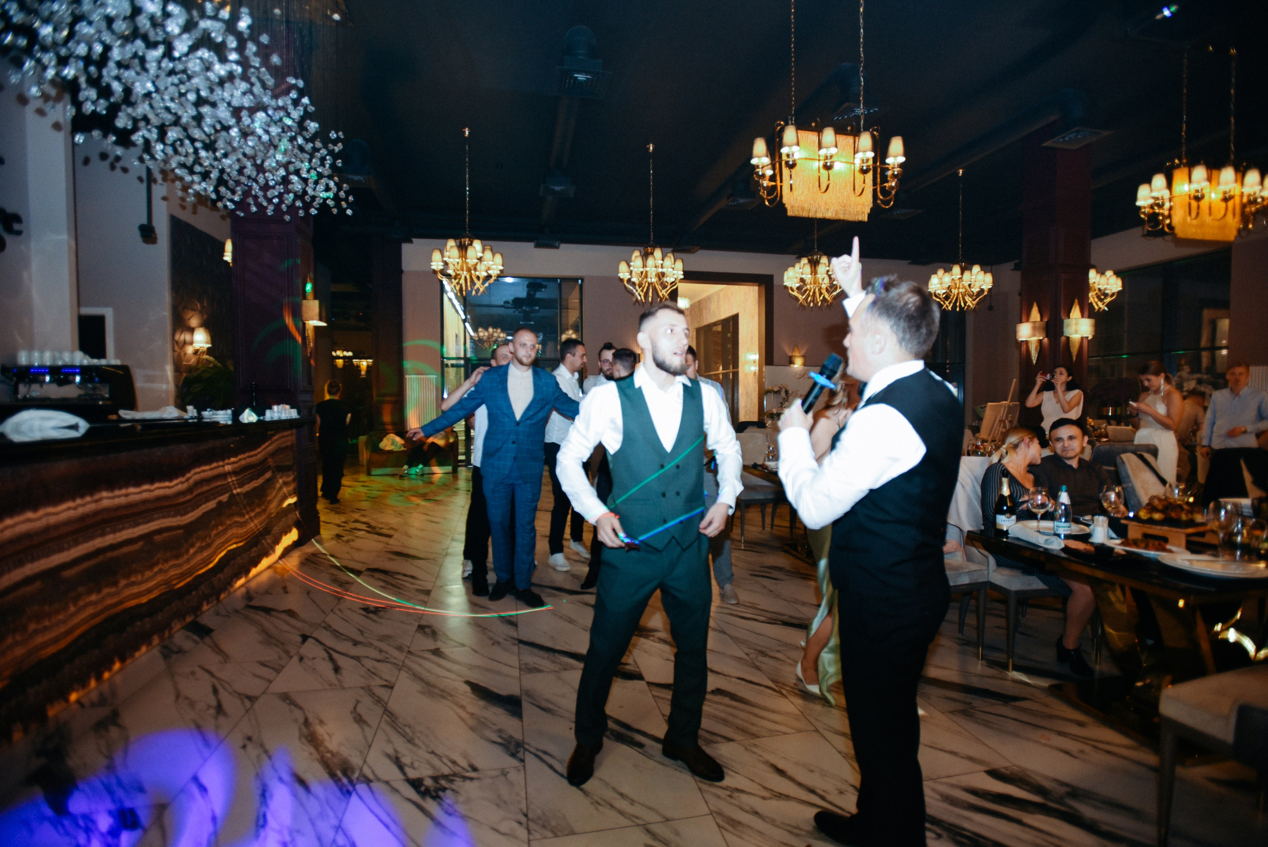 Виктор и Ангелина Банкет на 100 гостей Ресторан Segreto. Фотограф Лола Волна, город Москва