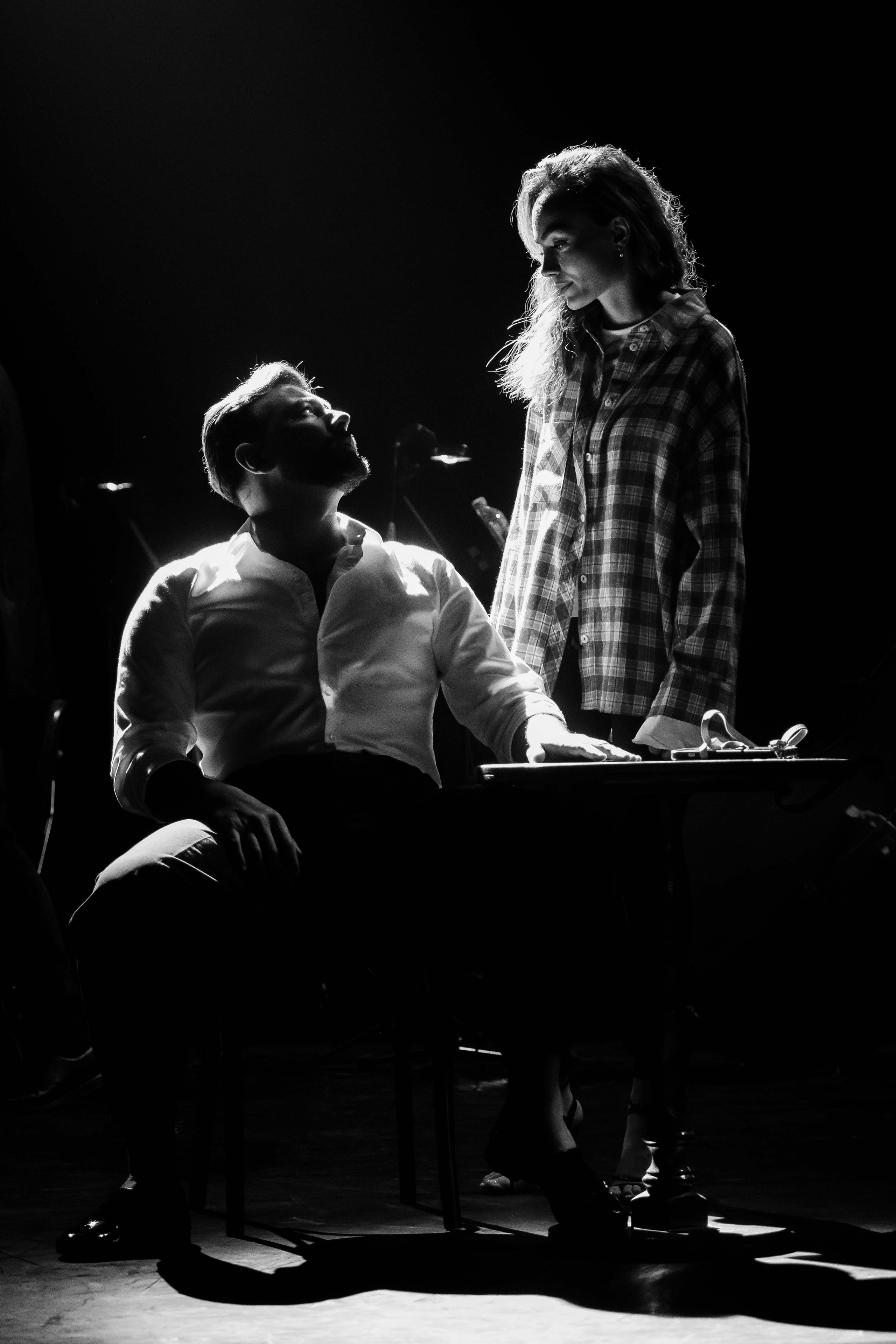 Концертное. ЧБ Фотограф Ольга Лесли