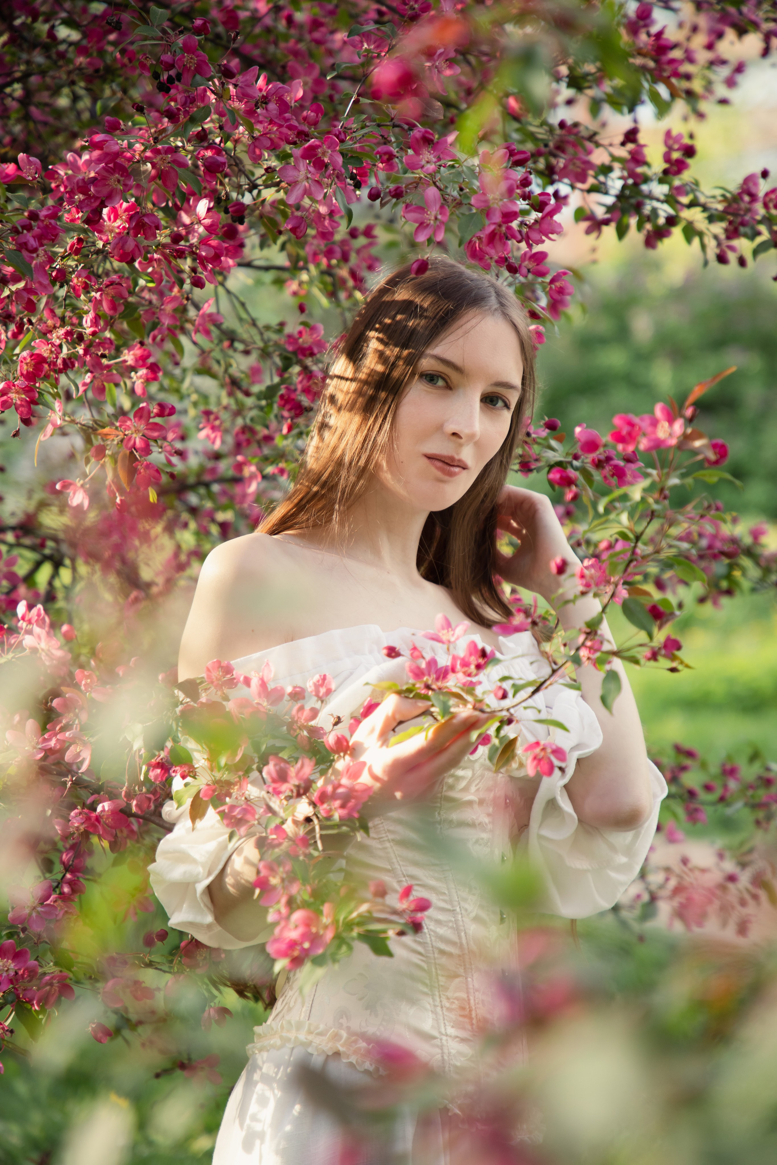 Пикник в розовых яблонях. Юлия Башкатова, сказочный фотограф, Москва