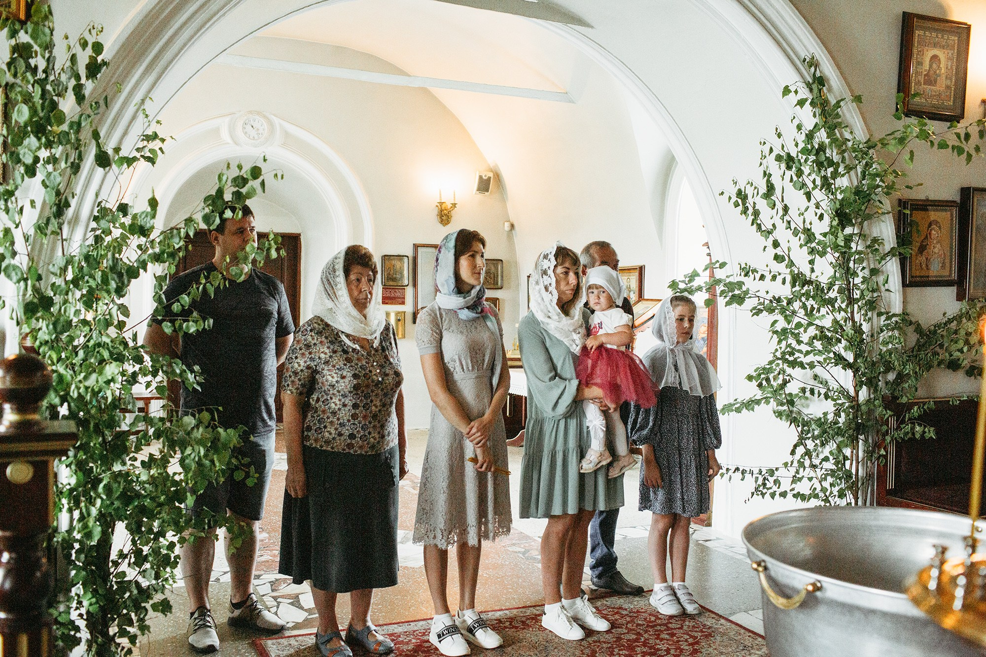 Крещение. Спасский храм с. Коларово. Семейный фотограф Томск