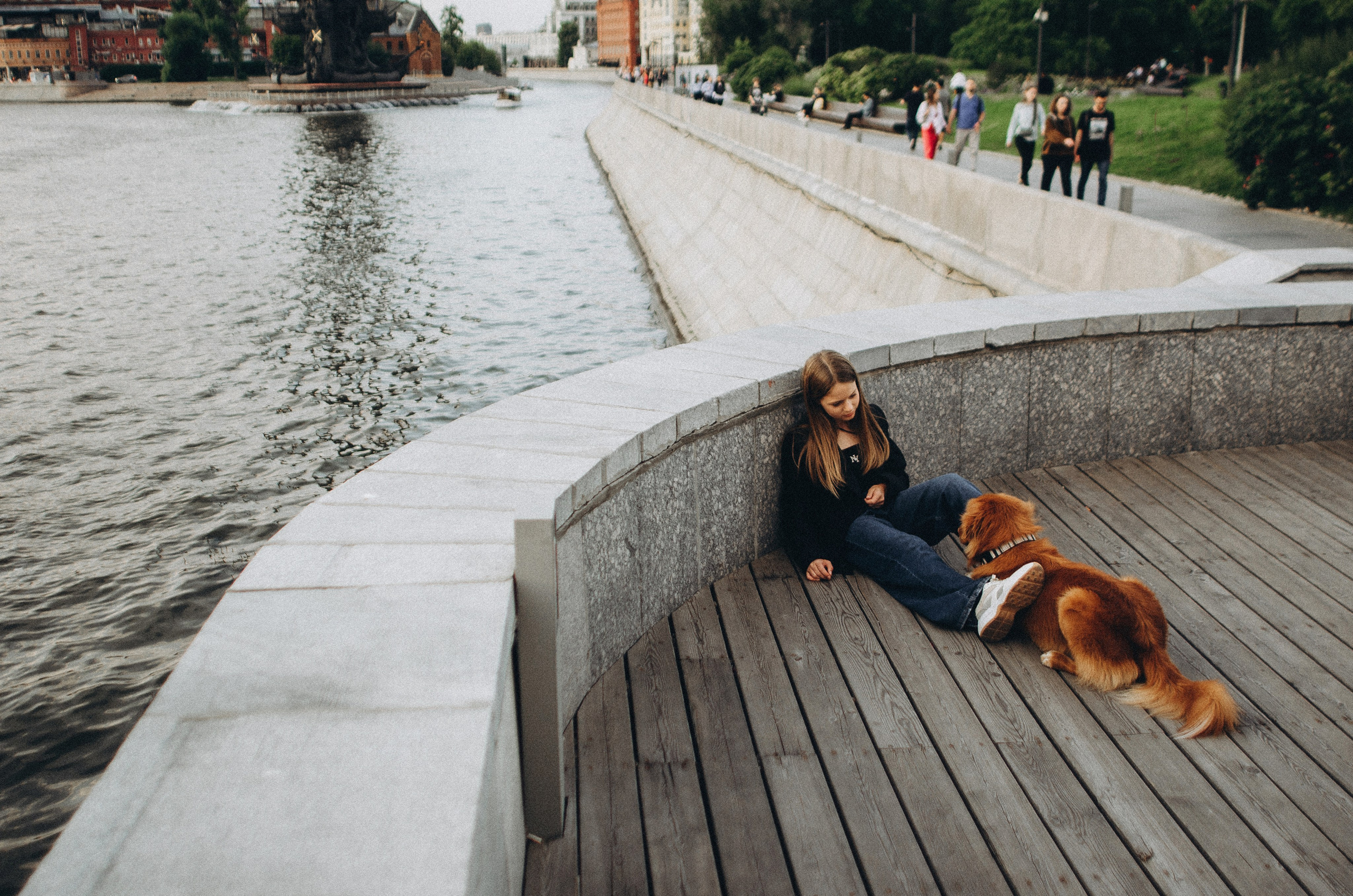 Алина и Бис. Фотограф-анималист Богданова Полина