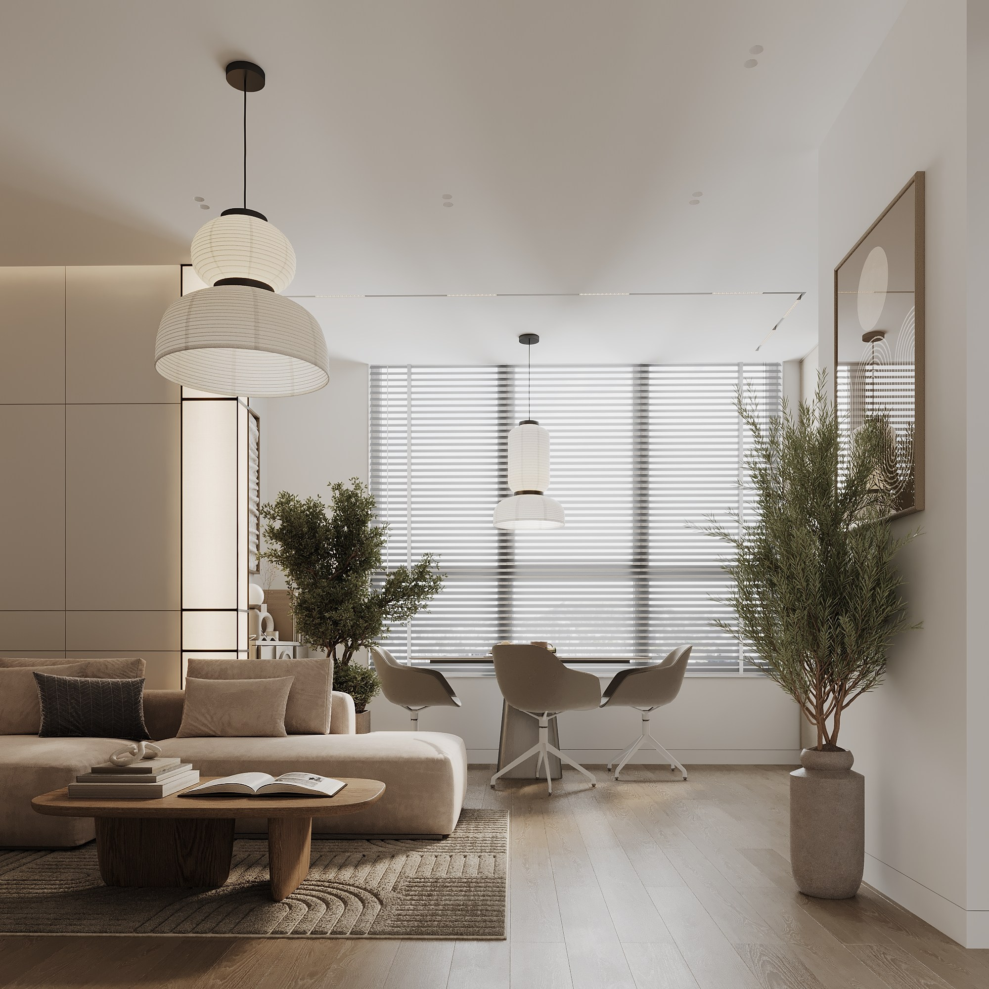 ЖК «Аль-Фараби 27», 73 м². Room Design Studio