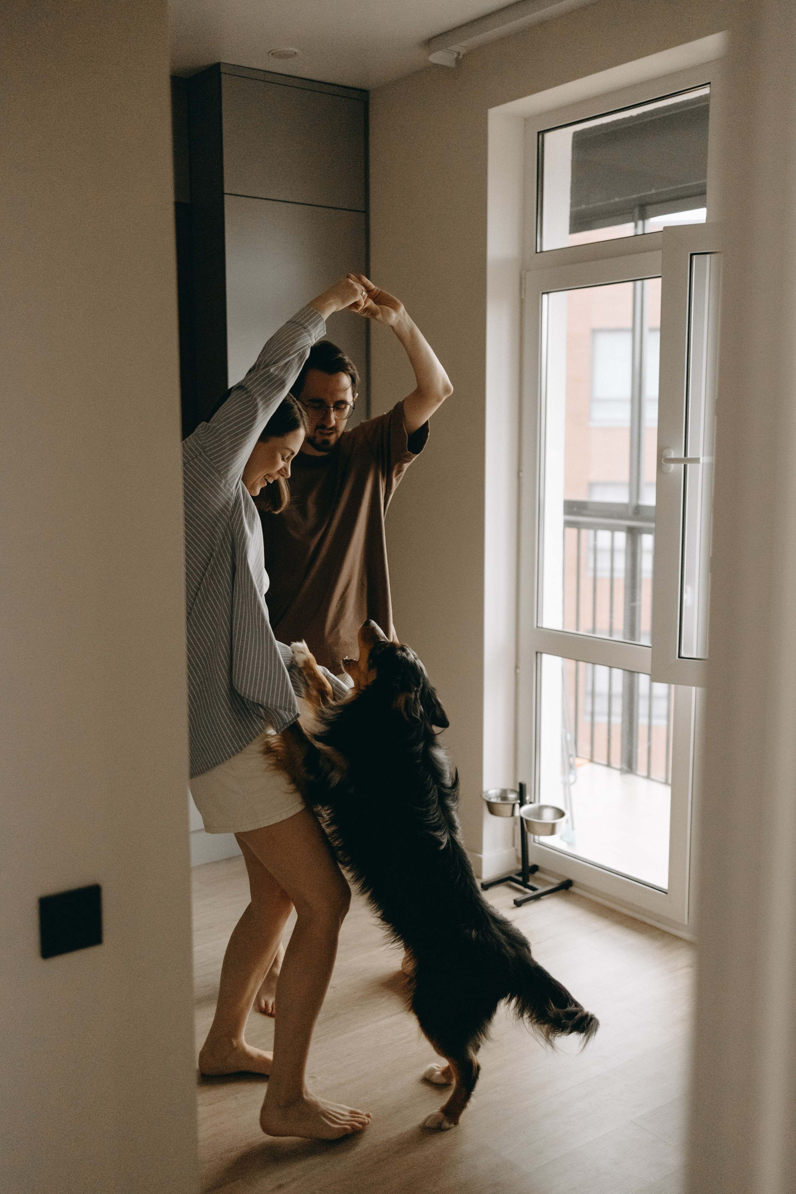 Настя, Никита и их Гром и Мяу. Фотограф — Анималист | Санкт-Петербург