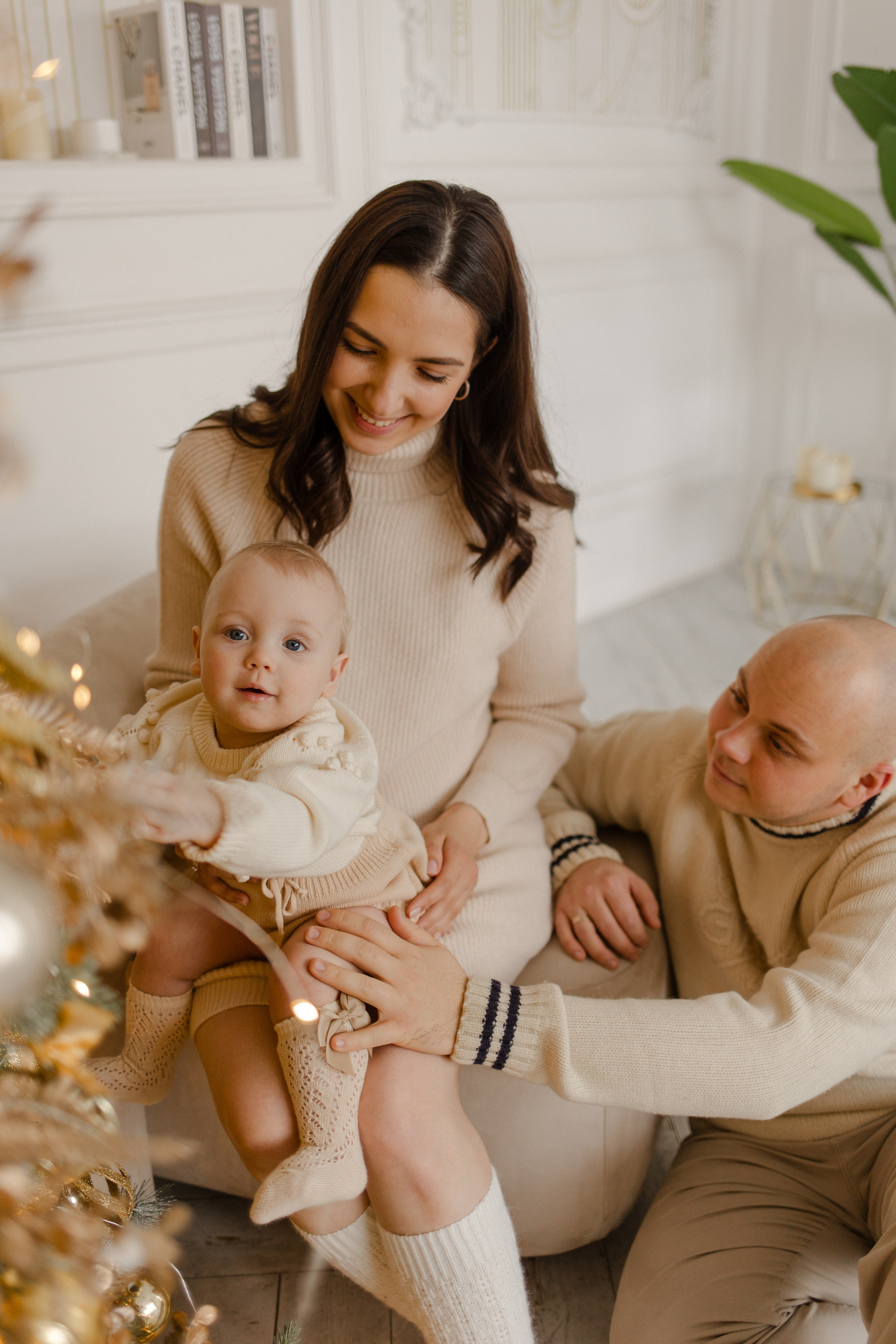 Мария с семьей. Семейный и детский фотограф в Москве Кузьмина Мария