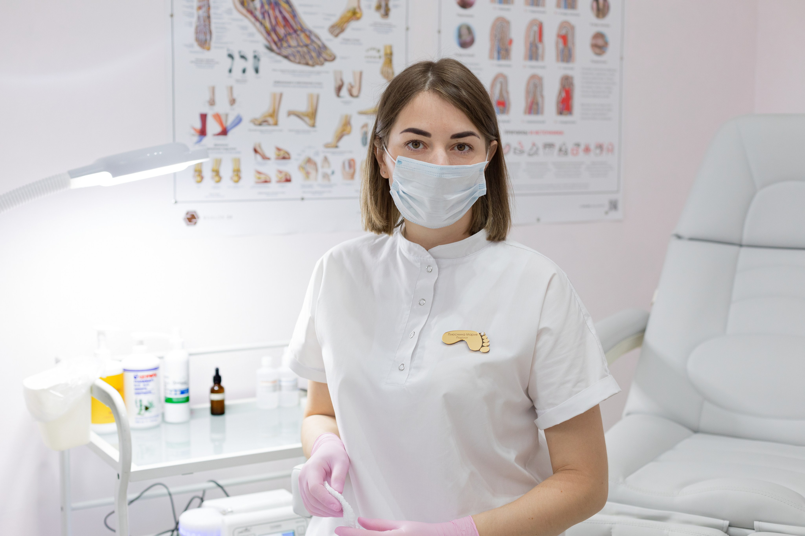 Фотосессия рабочего кабинета подолога. Детский и контент фотограф Надя Волкова Санкт-Петербург