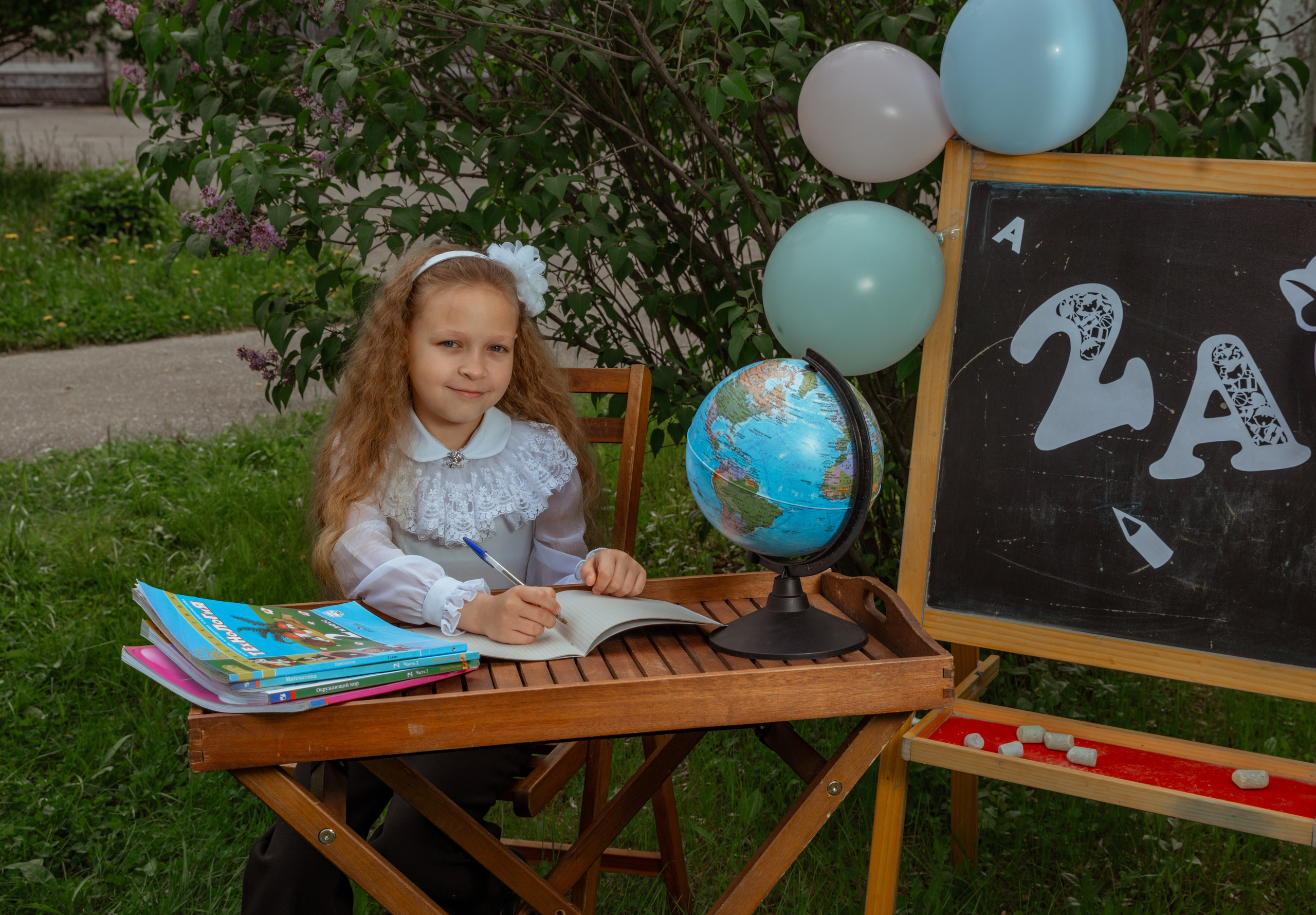 Школьная фотозона. Семейный и детский фотограф в Нижнем Новгороде