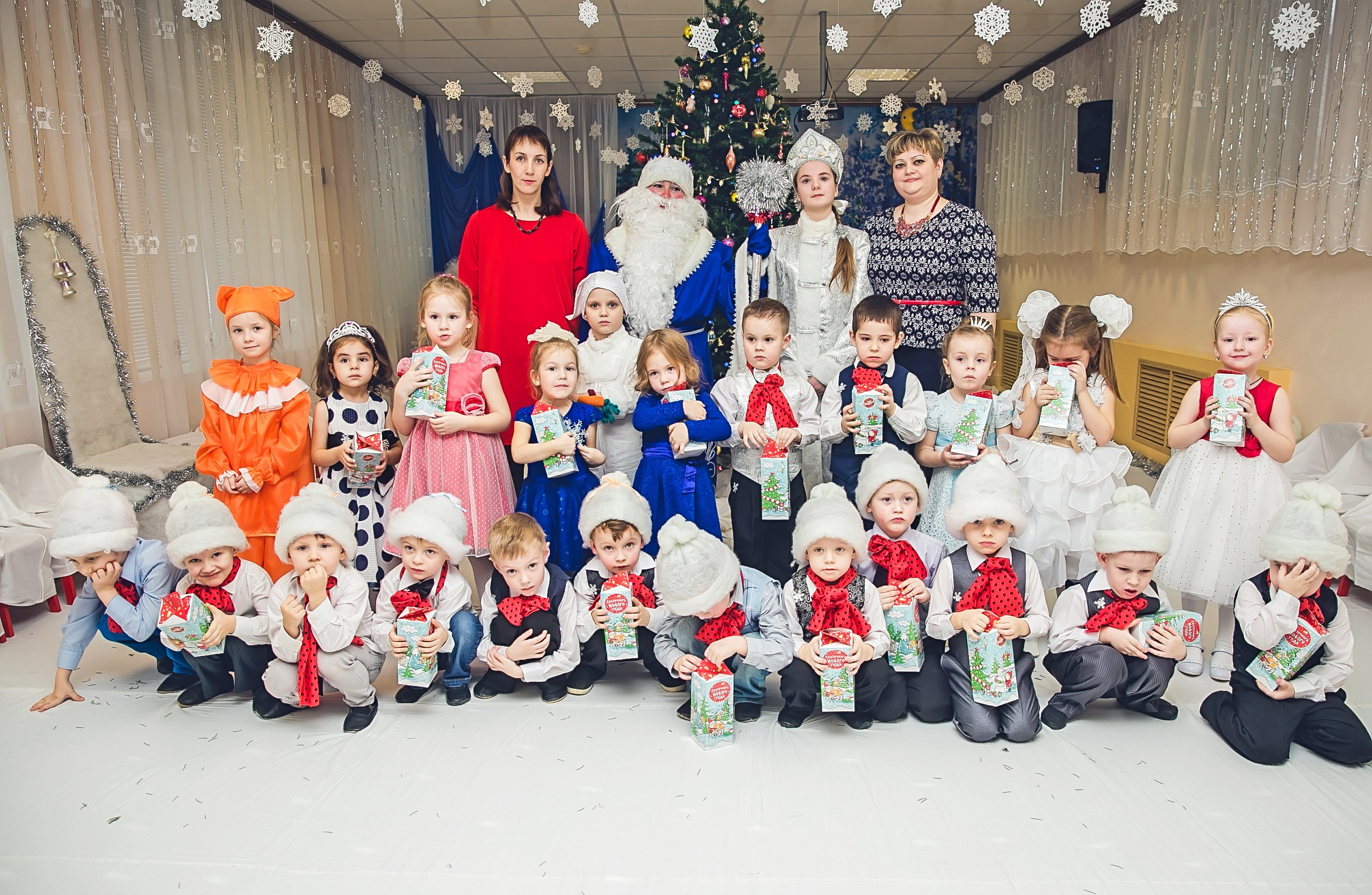 Новый год в саду. Семейный и детский фотограф в Нижнем Новгороде