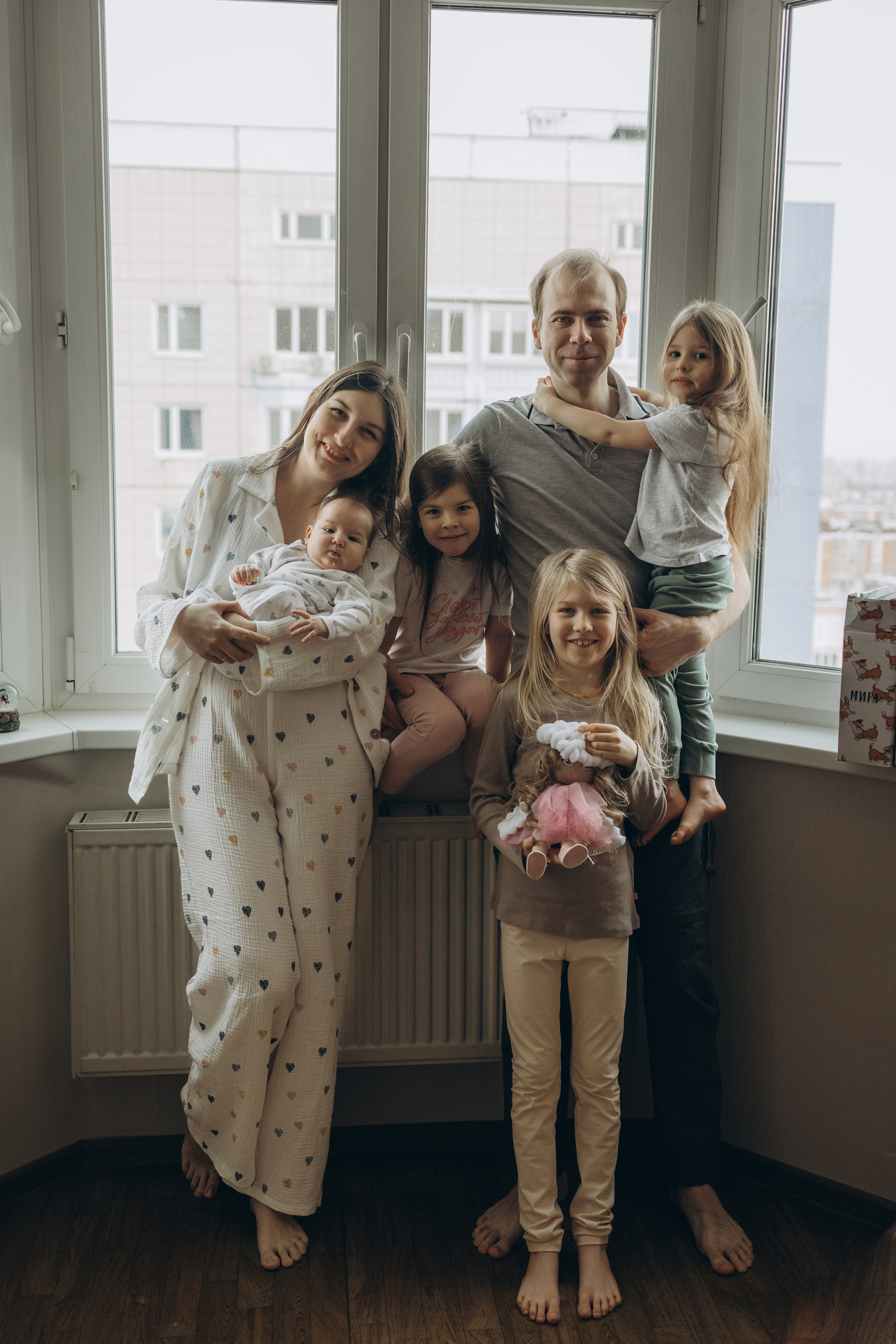 Эля, Вася, Алиса, Ева, Мира и Яся. Семейный фотограф в Москве Виктория Ястребинская