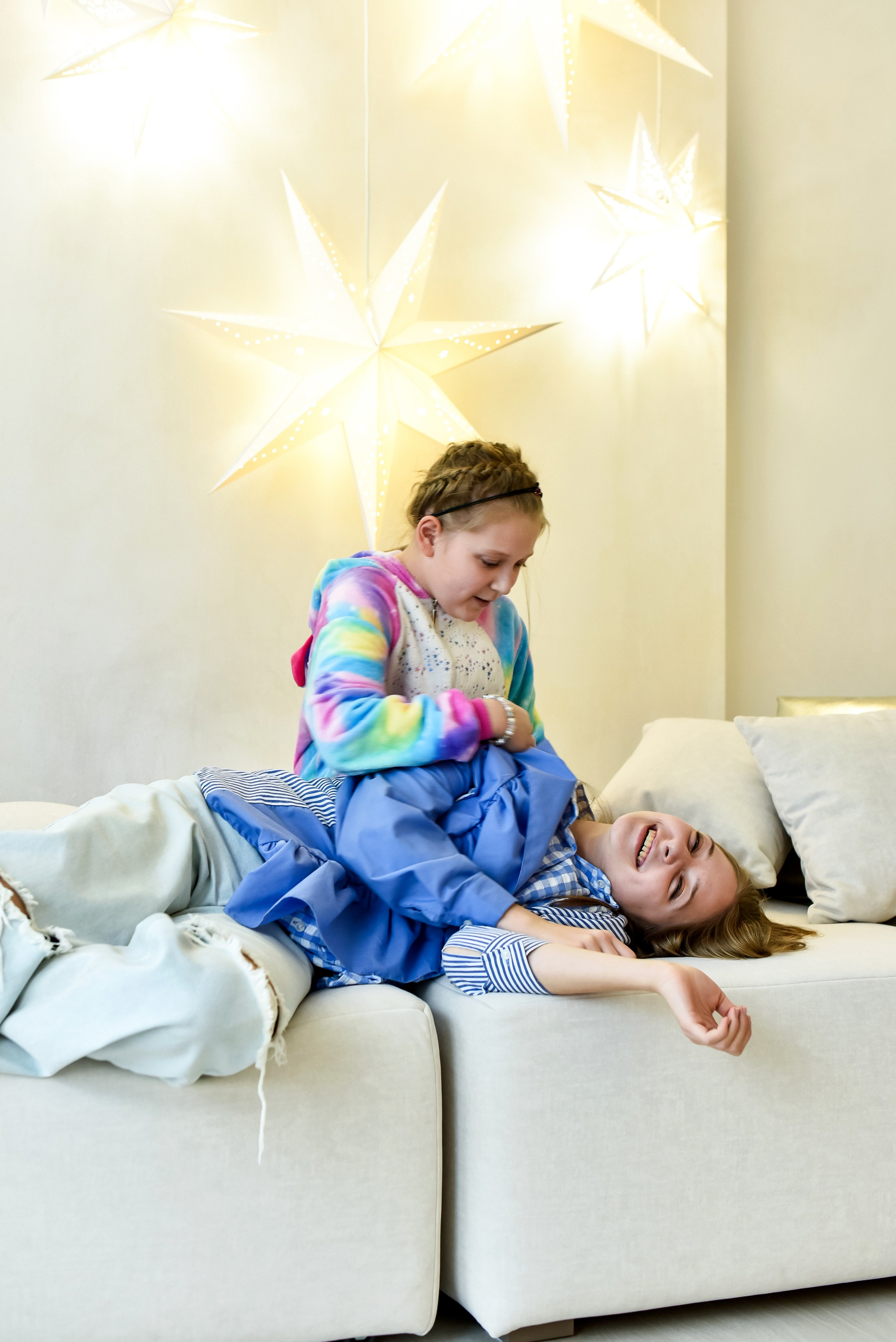 Семья Александра и его девочек)