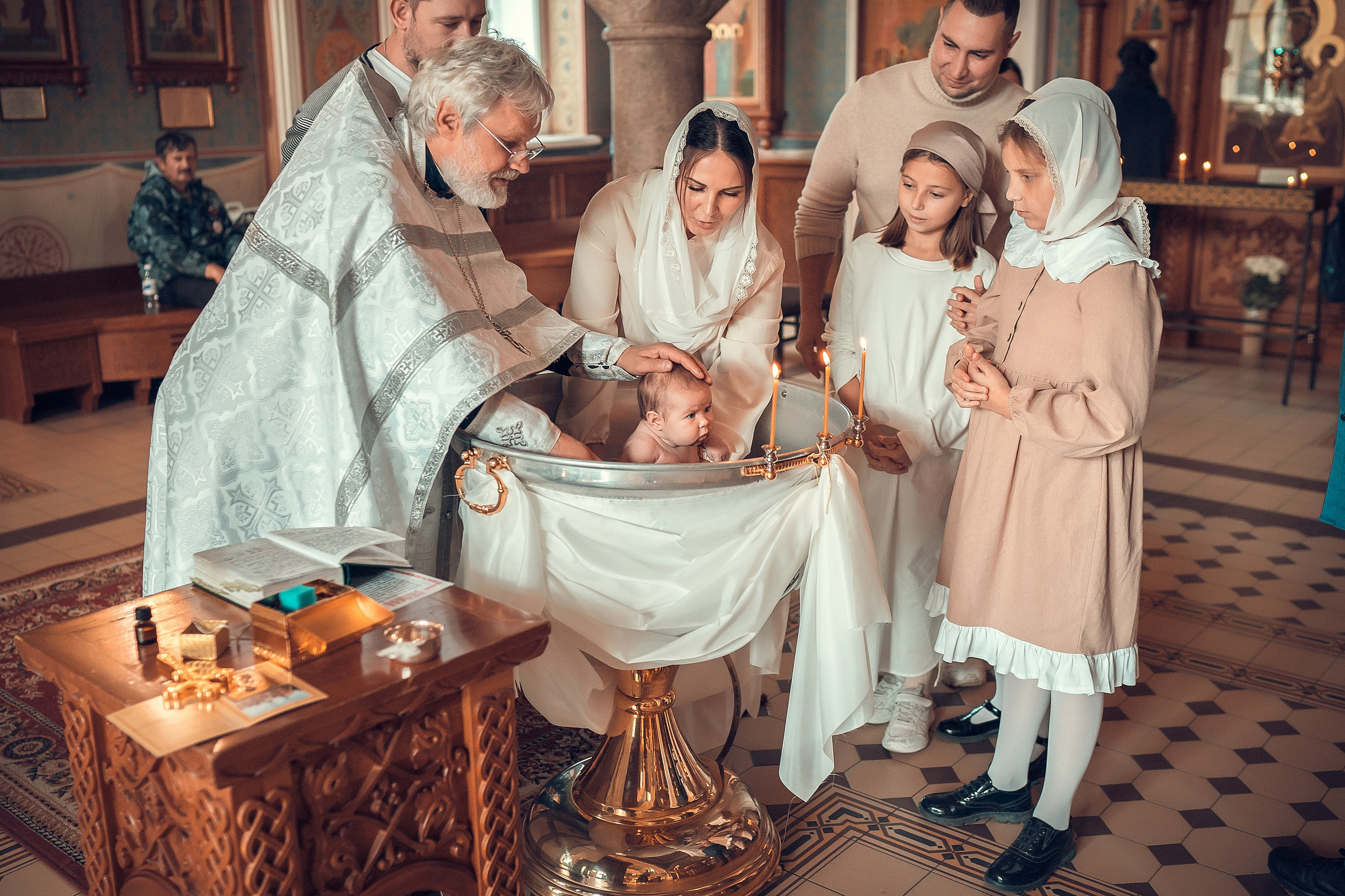 Таинство Крещения Красноярск. Фотограф на Крещение и Венчание в Красноярске Рамазанова Юлия