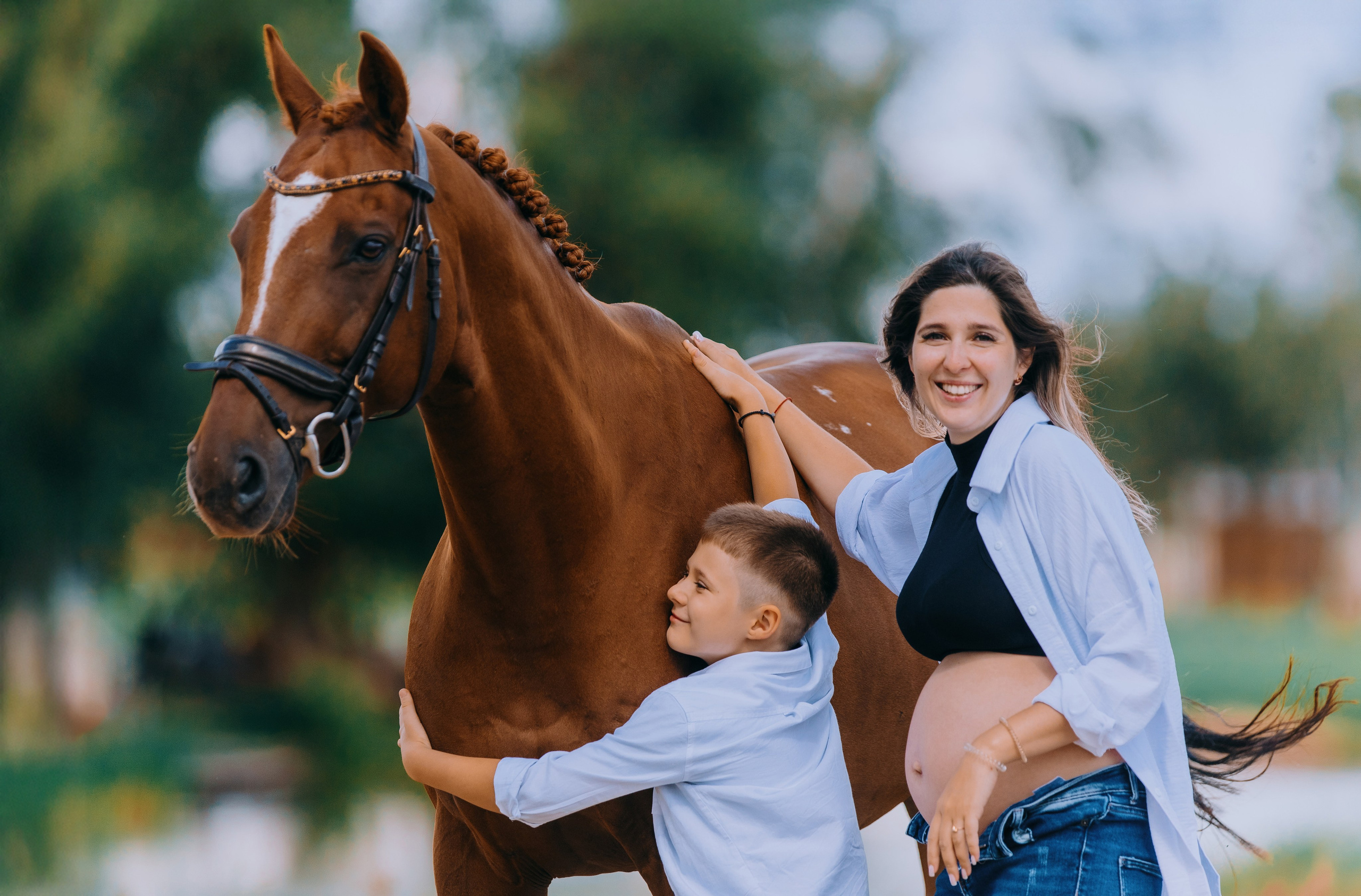 Лена, Серёжа, Петя и Брабус. Фотограф-анималист Ксендзова Кристина