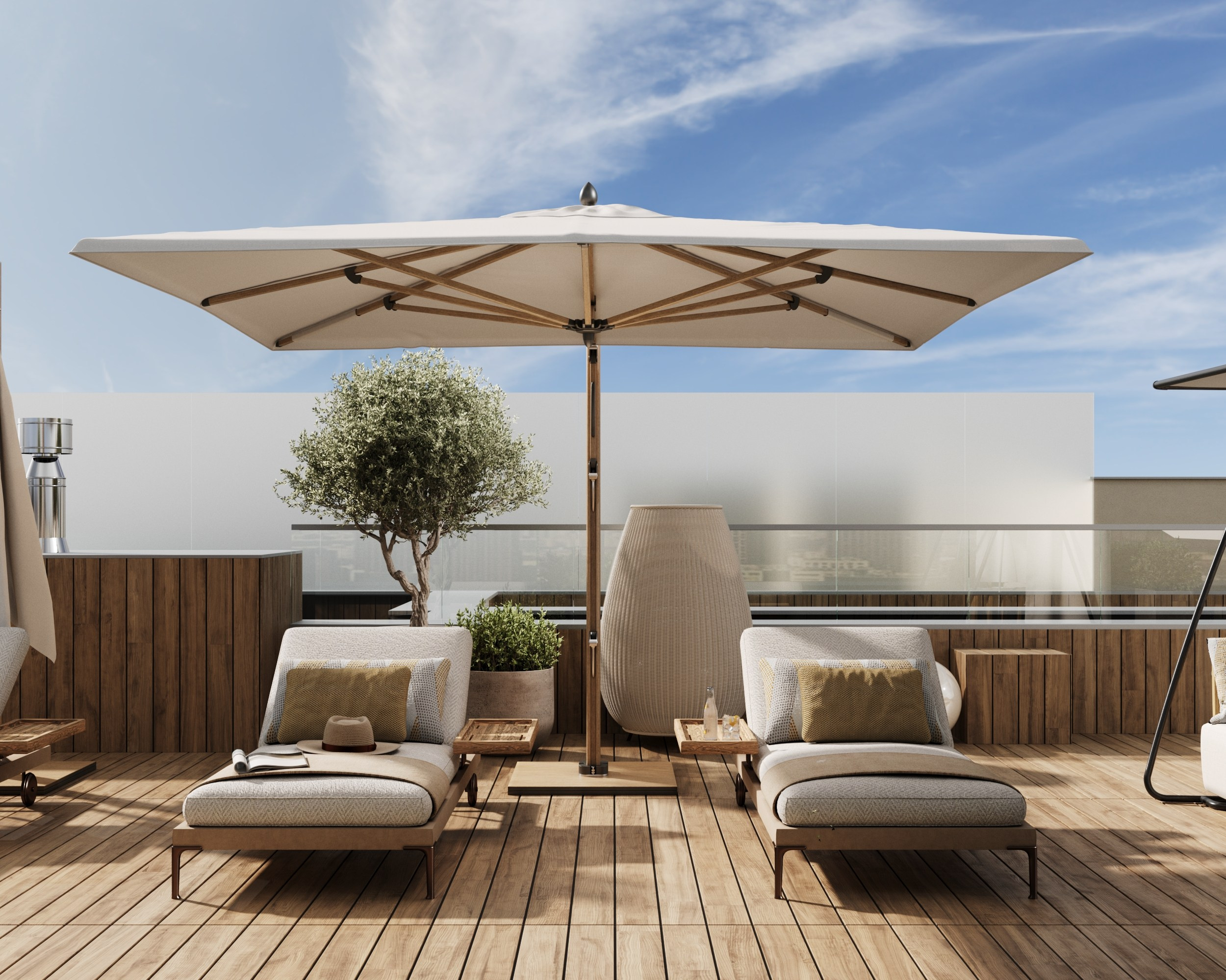 Визуализация крыши пентхауса Москва. Архитектор-дизайнер в Казани