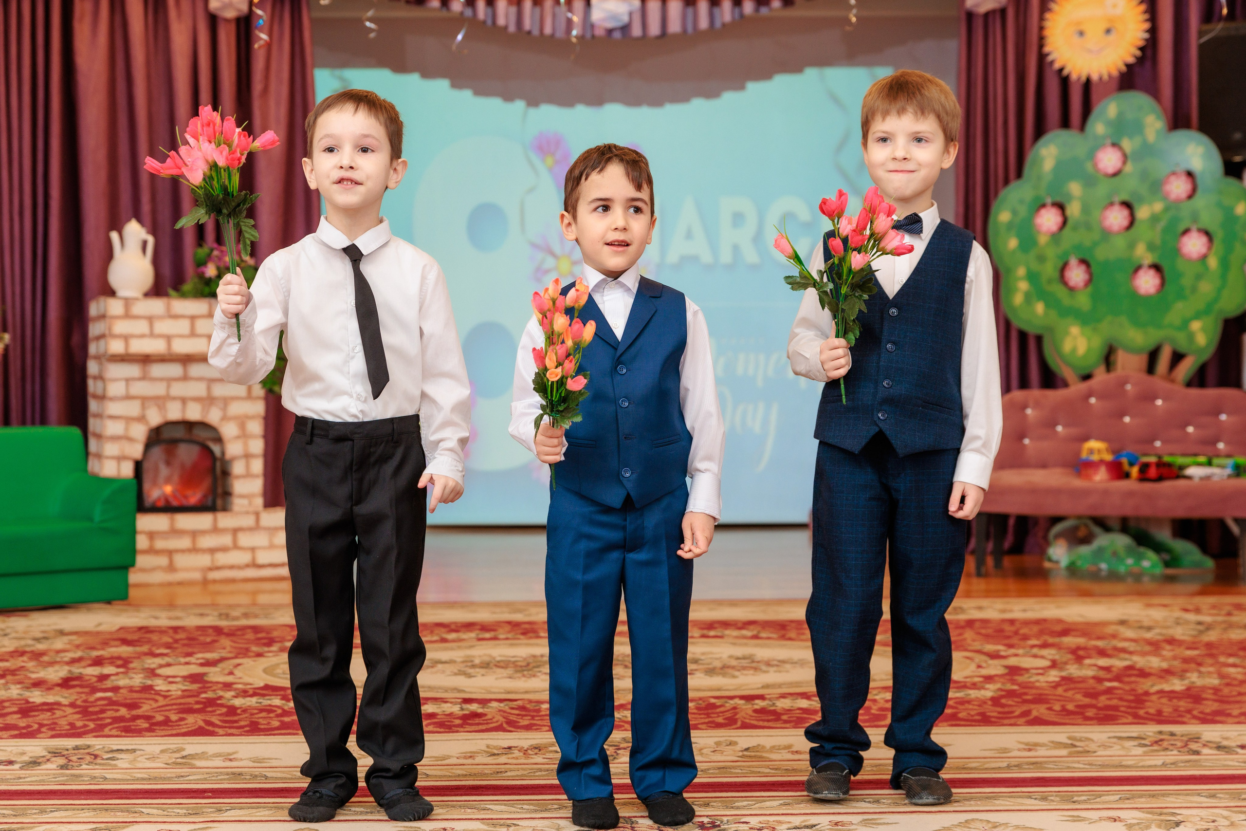 Фотосъёмка выпускного утренника в детском саду. Выпускные альбомы в Москве фотограф Алина Пащук