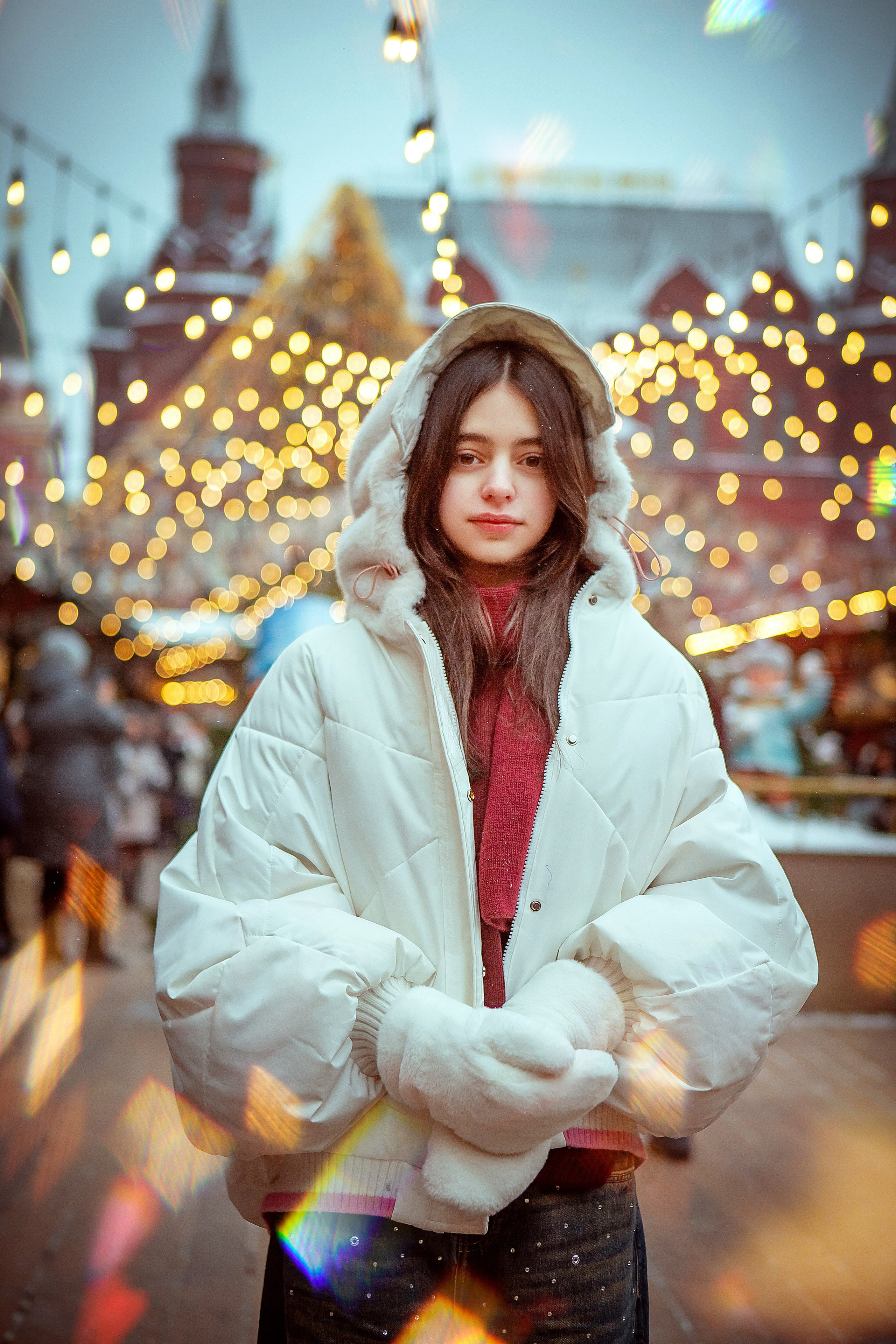 Новогодняя Москва. Мария. Фотограф Мария Кольцова