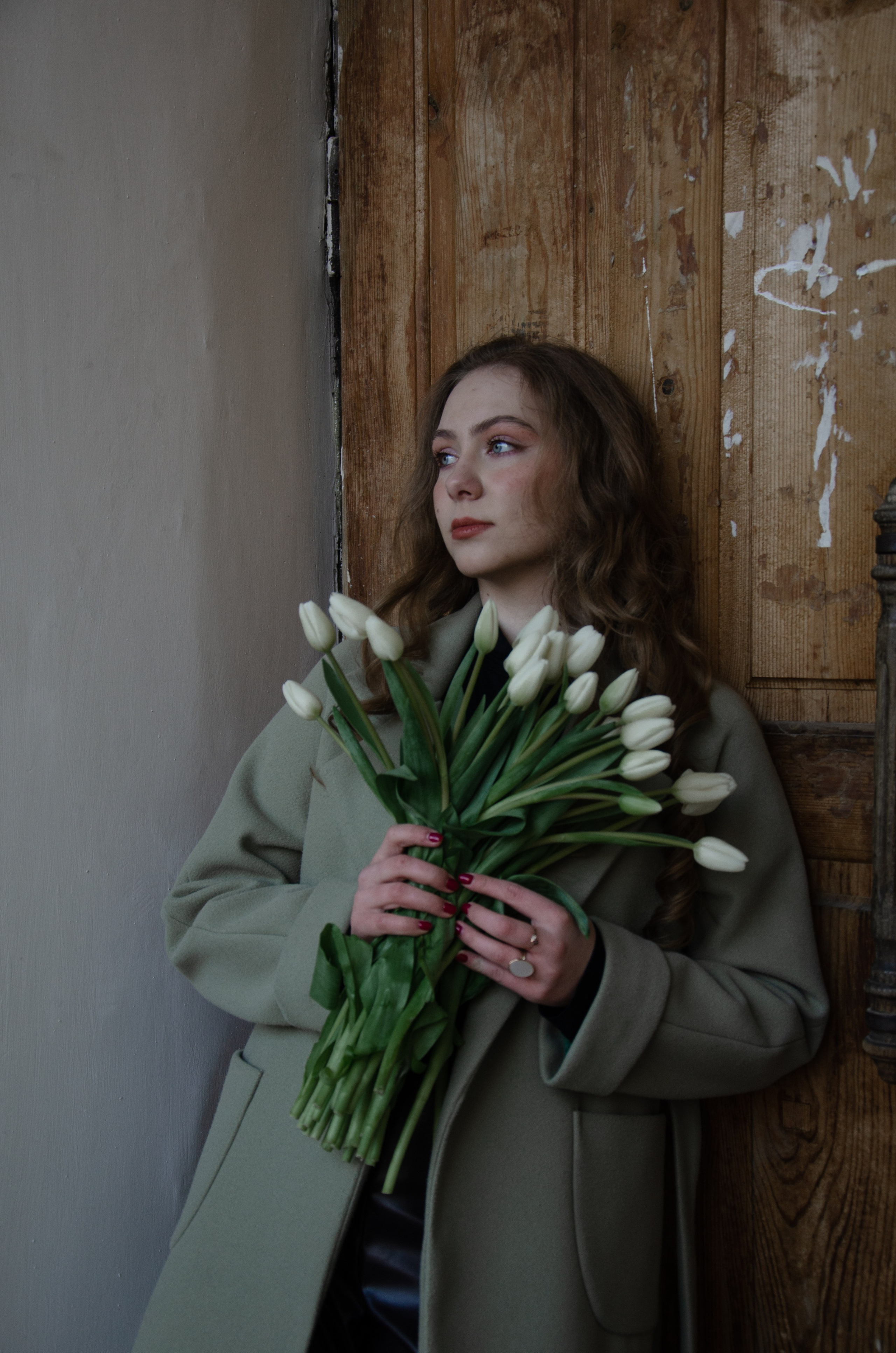 Катя, съемка с тюльпанами. Фотограф Челябинск Ирина Ермоленко