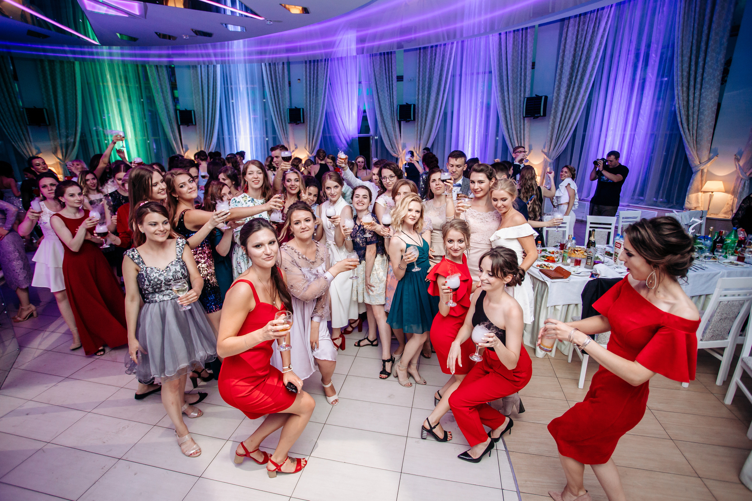 Фотосессия выпускного медицинского университета. Свадебный фотограф в Витебске Дмитрий Кувшинов