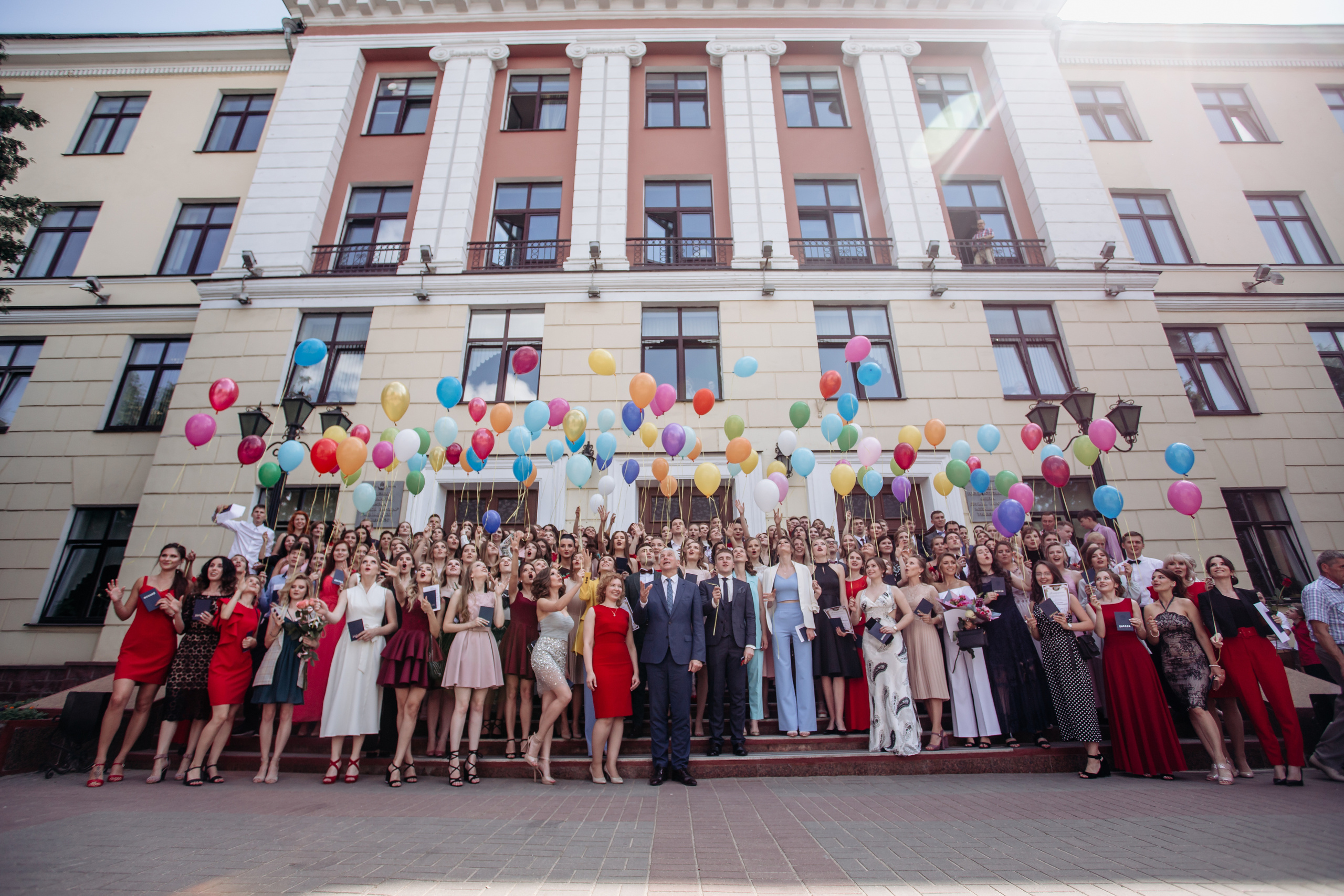 Фотосессия выпускного медицинского университета. Свадебный фотограф в Витебске Дмитрий Кувшинов