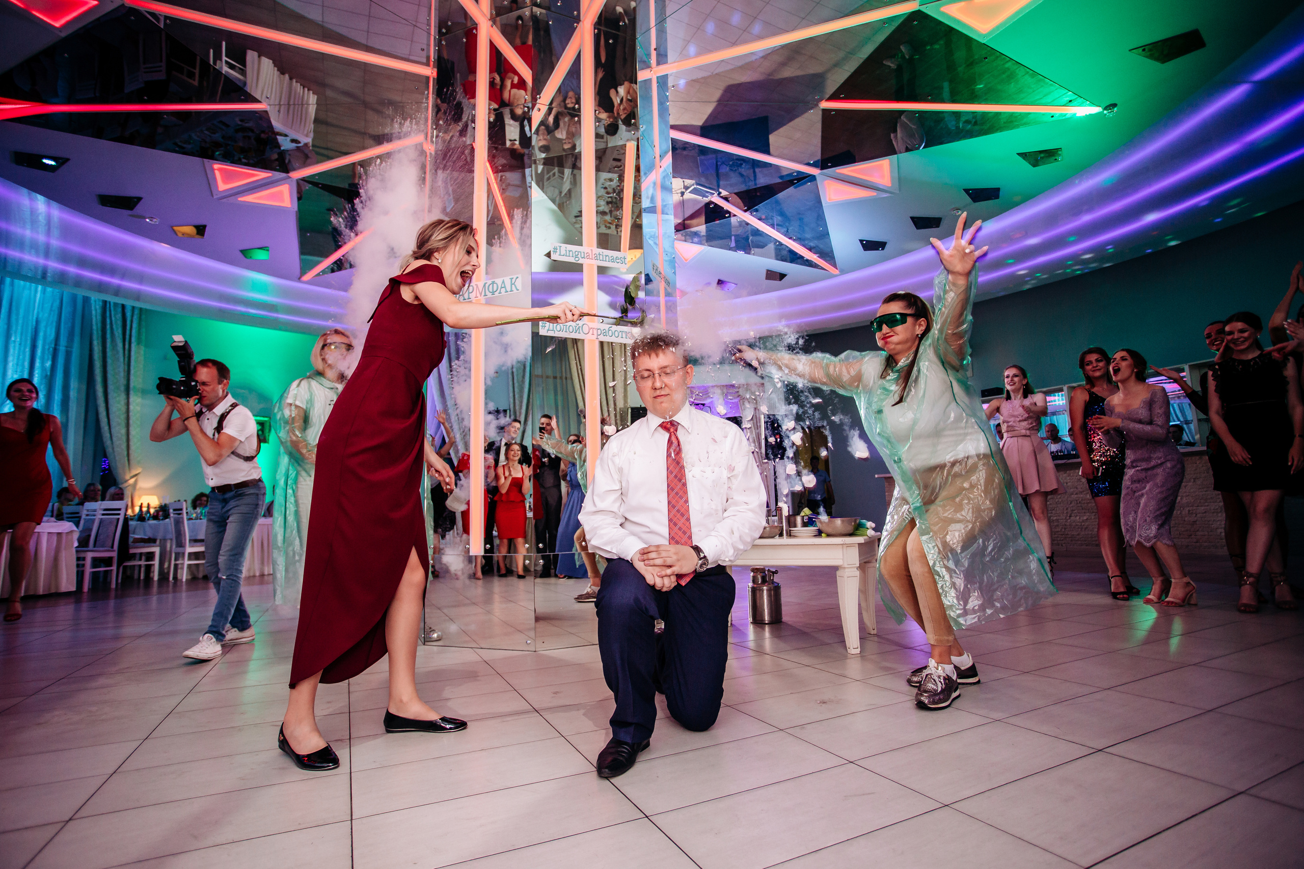 Фотосессия выпускного медицинского университета. Свадебный фотограф в Витебске Дмитрий Кувшинов