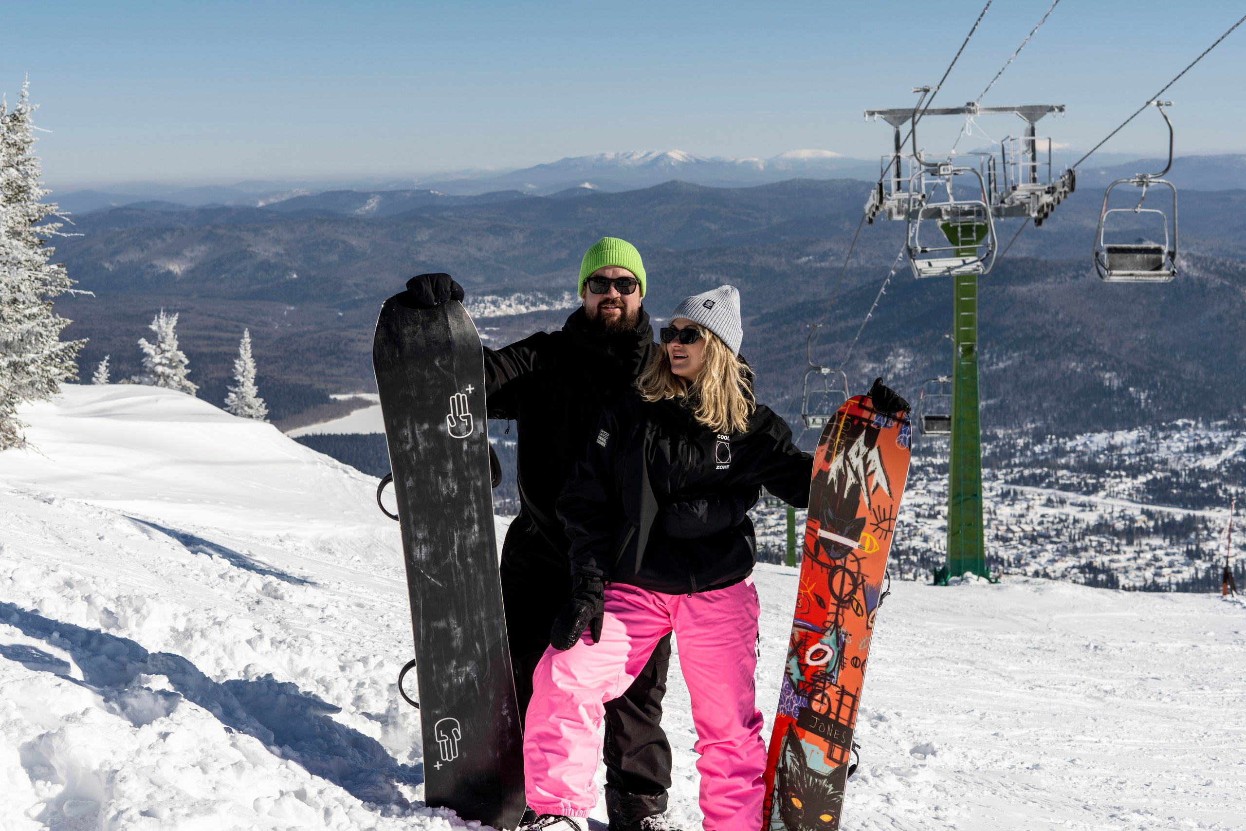 Фотосессия на вершине. Анастасия Паршукова — фотограф Шерегеш Новосибирск