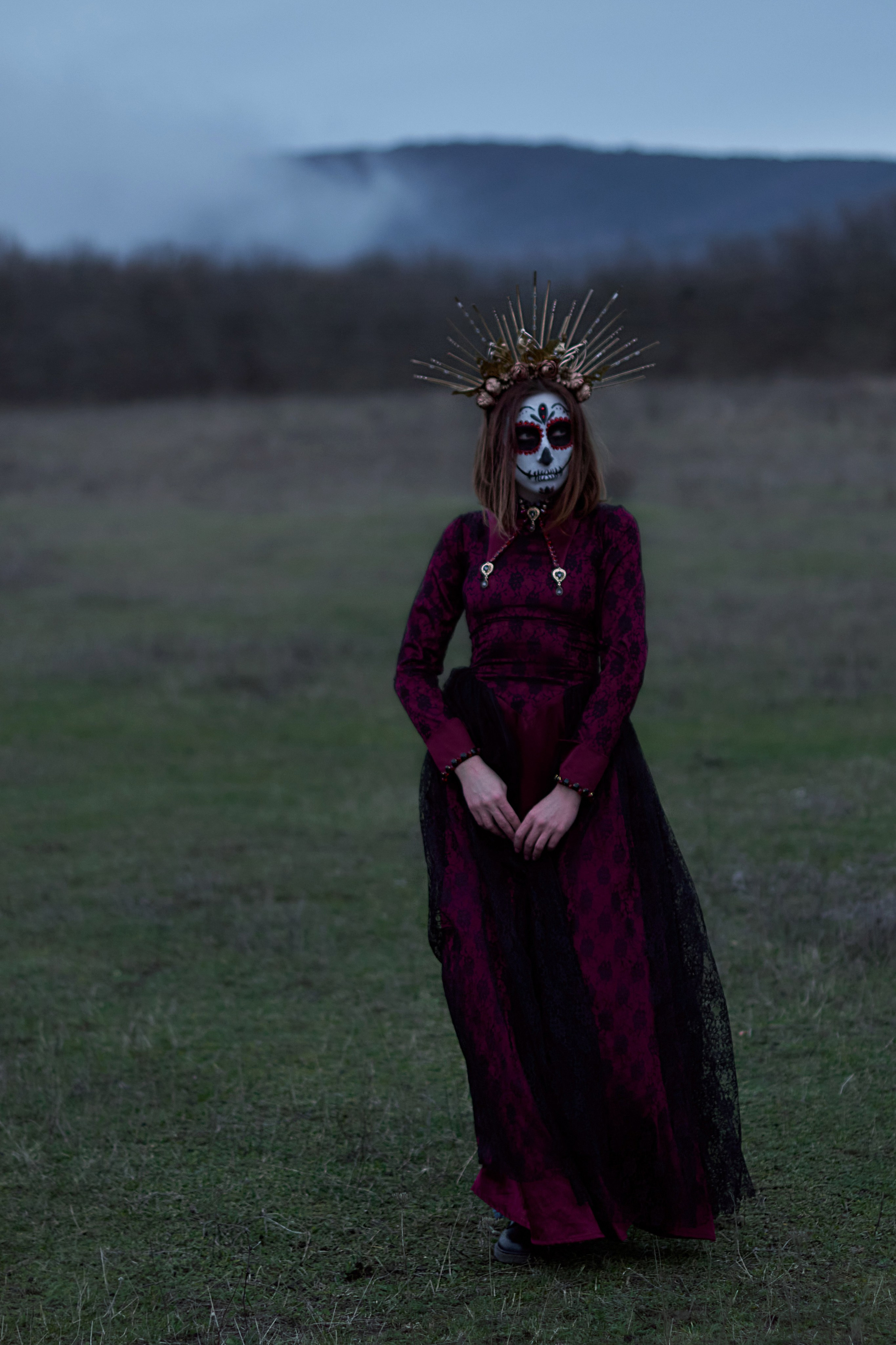 Фотосессия в стиле праздника El Día de Muertos. Фотограф в Севастополе