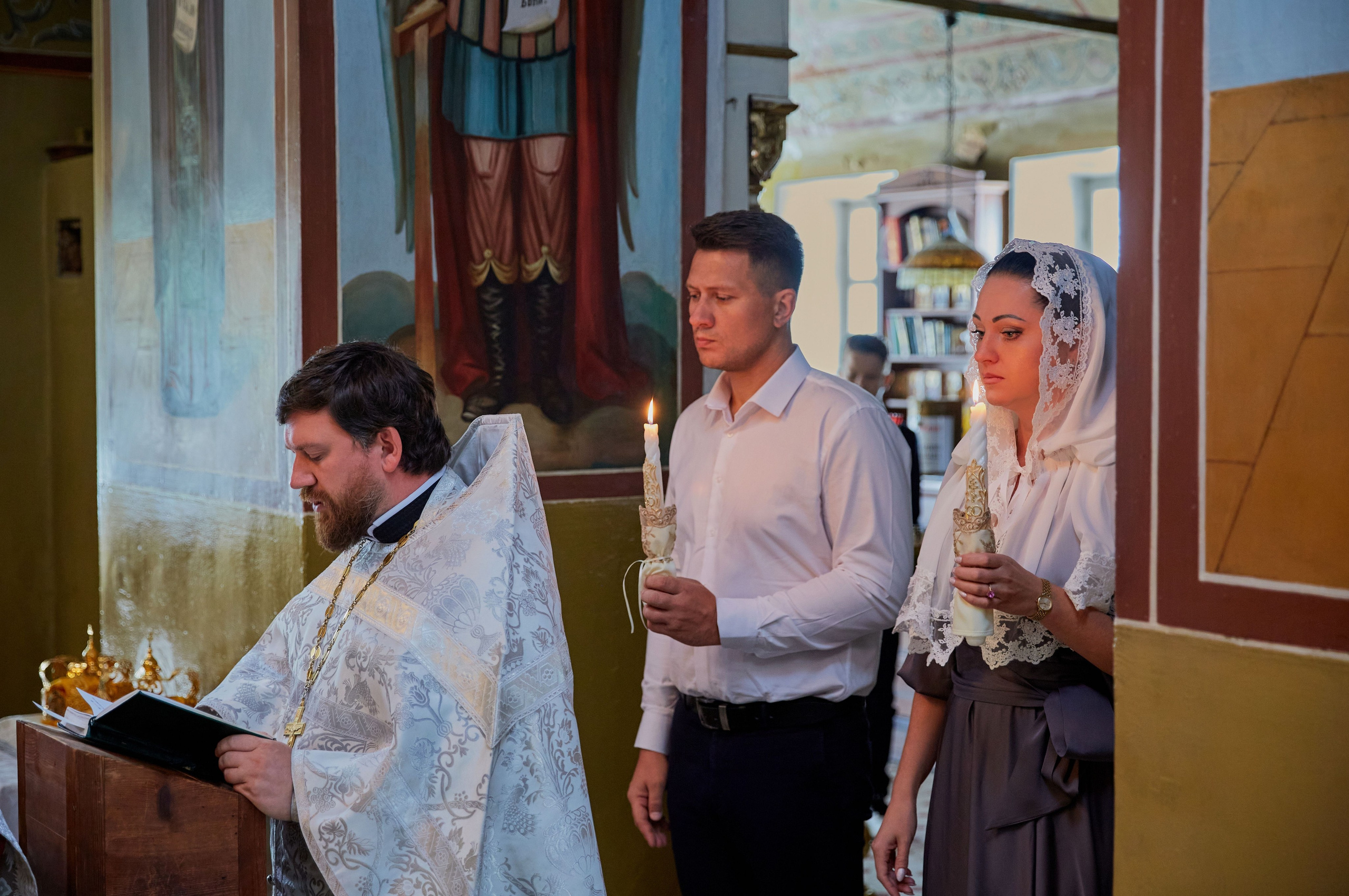 Венчание в селе Чашниково