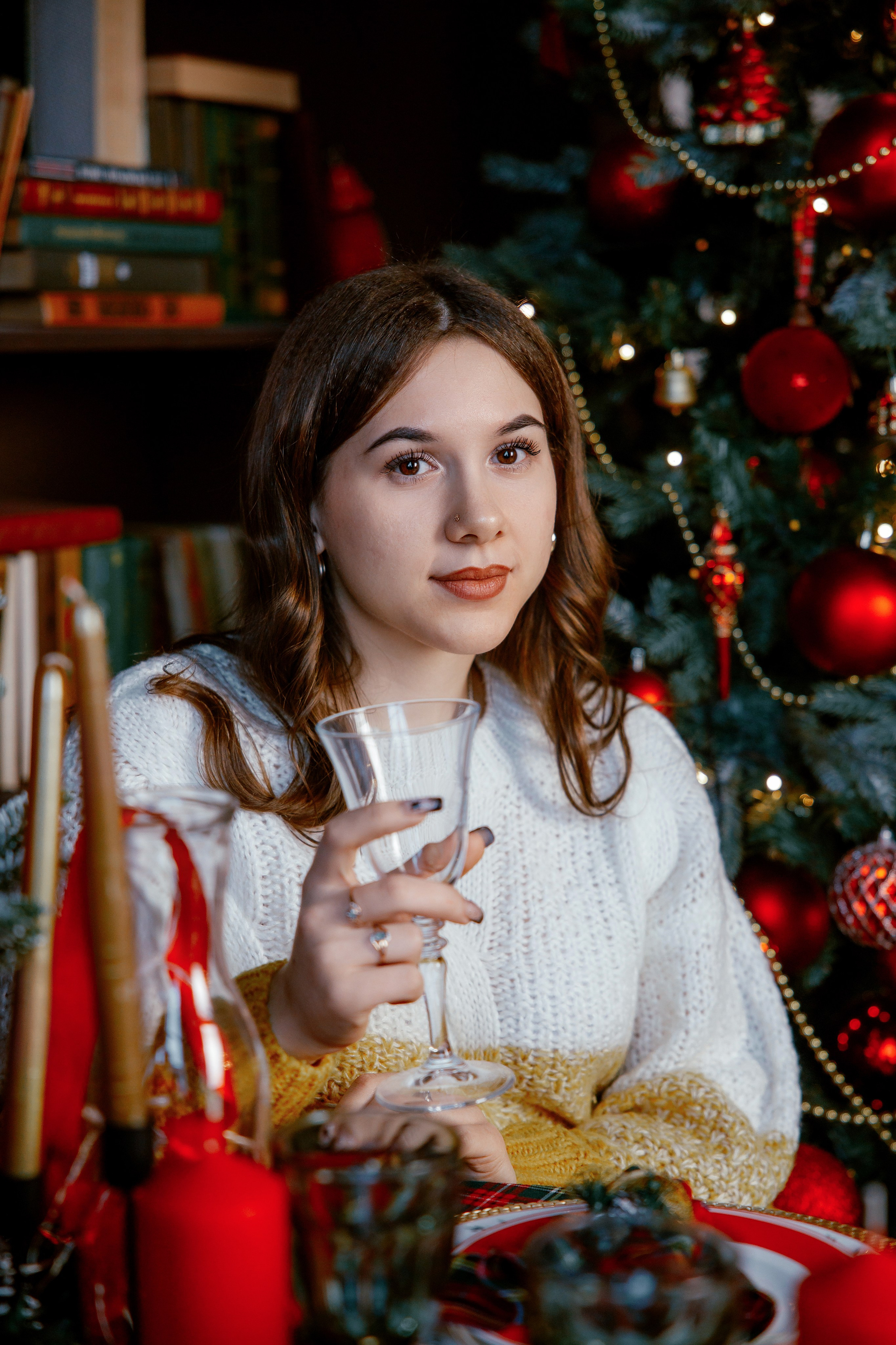 Новый год с подругой. Дмитрий Белим — Семейный фотограф в Омске | Фотосессии для беременных и малышей