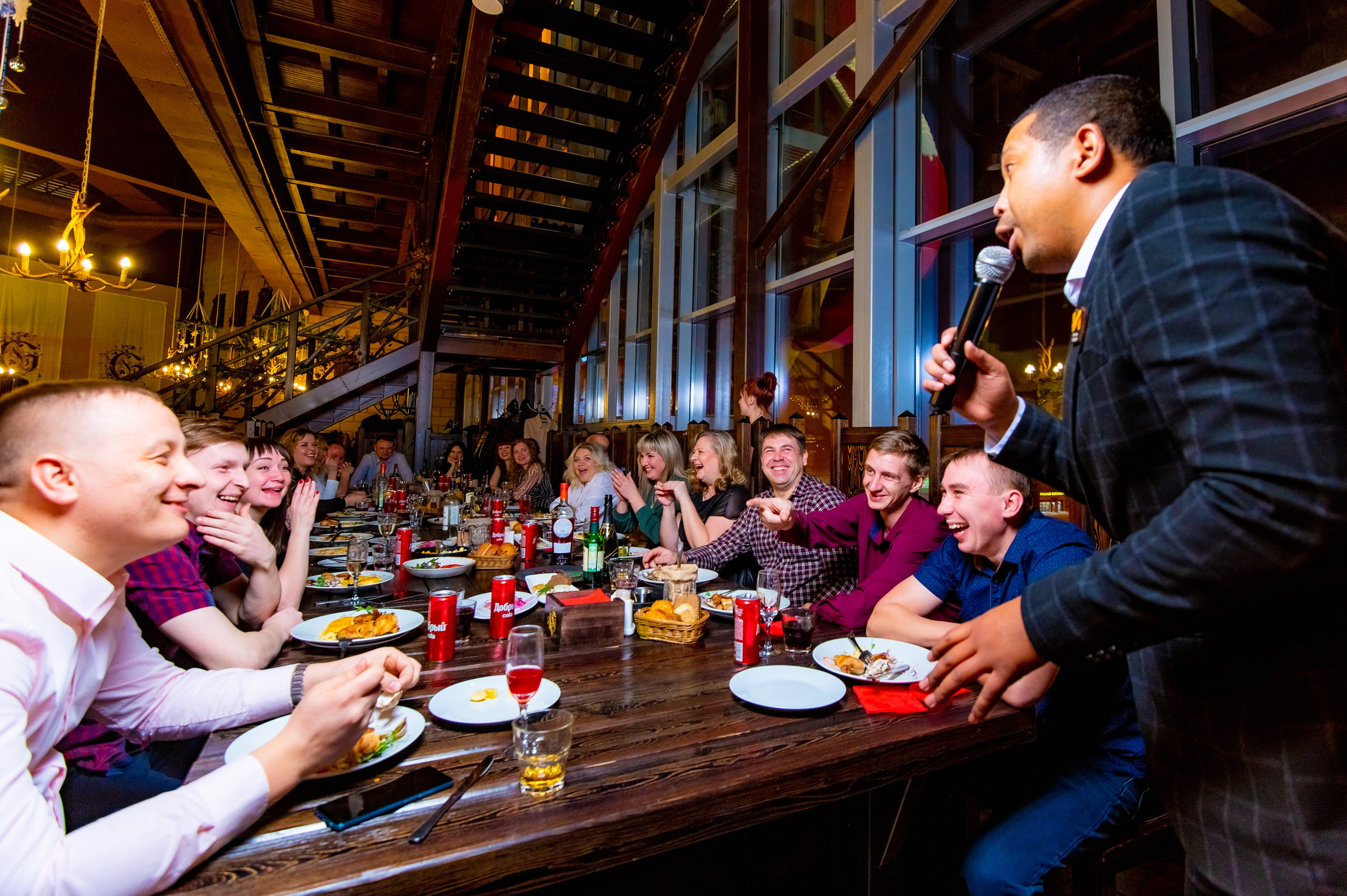 Новогодний корпоратив в пивоварне Яна Гримуса. ProfotoNK