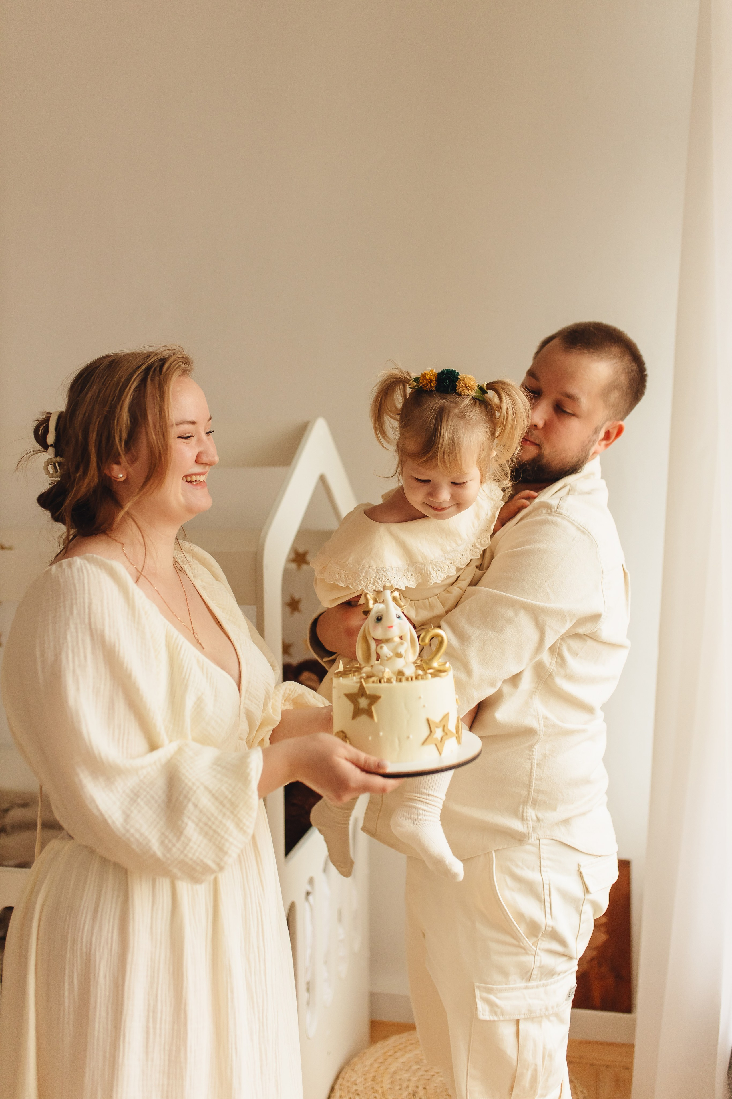 Два года Олечке. Свадебный и семейный фотограф в Туле и области Маша Костина