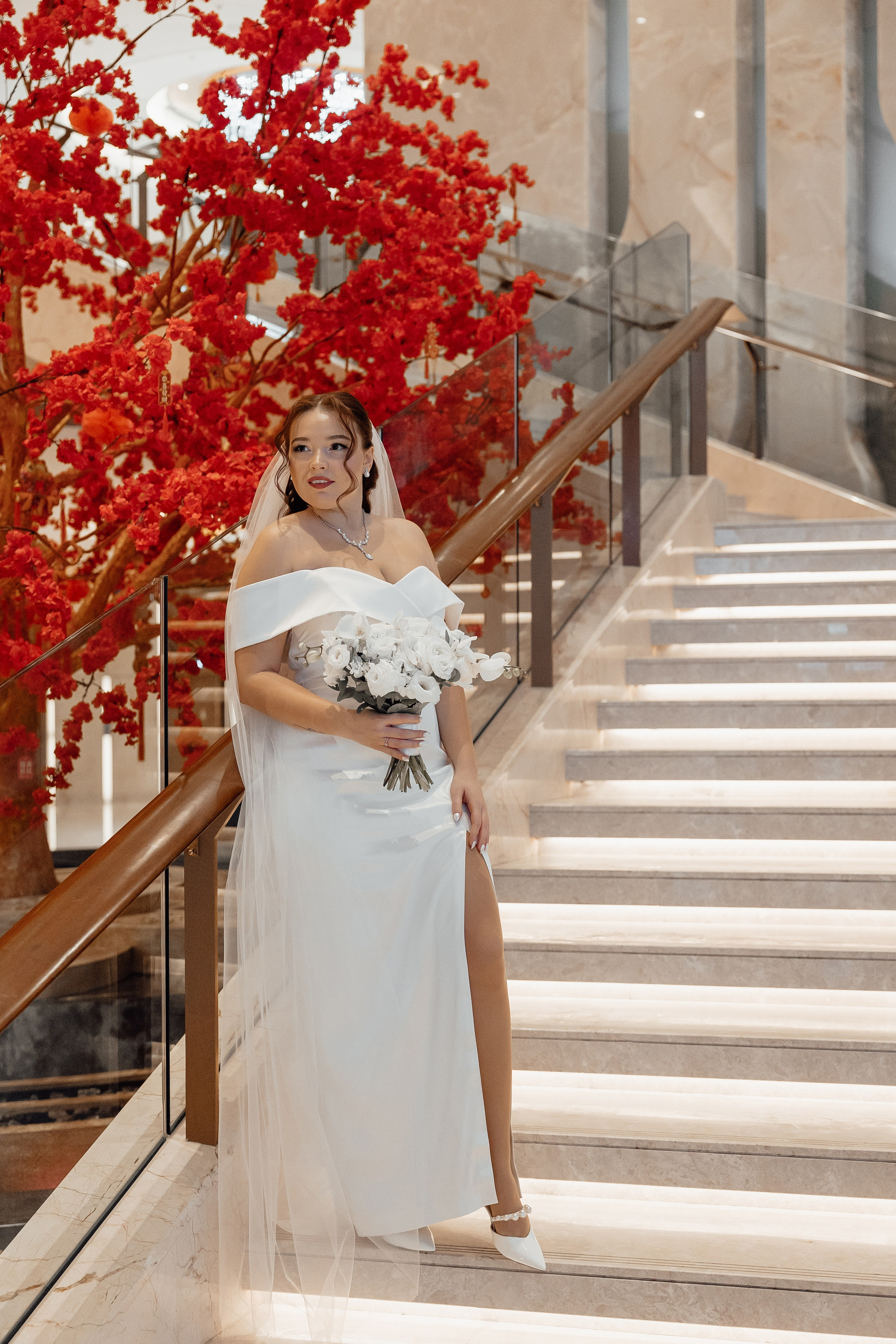 свадебная фотосессия в отеле Soluxe hotel Moscow