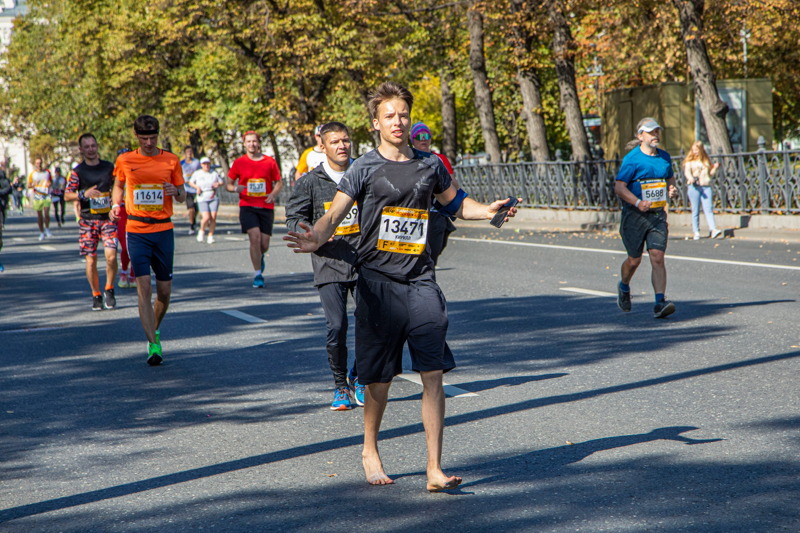 Московский марафон 17 сентября 2023 г. Фотограф Сергей Ловкий