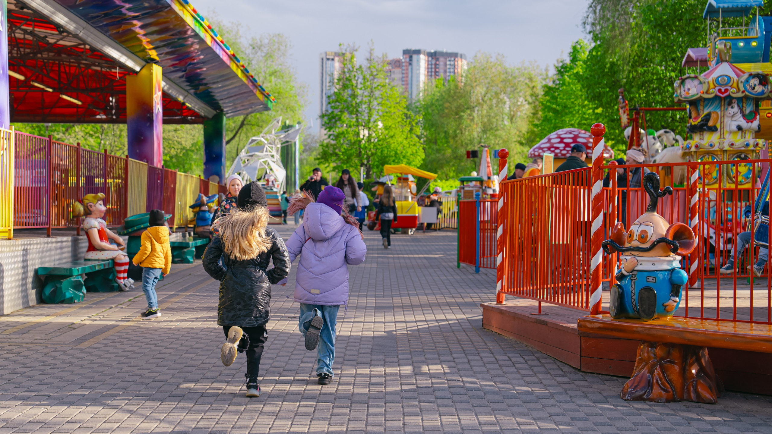 «Парк аттракционов». Крамер Юлиана детский и семейный фотограф