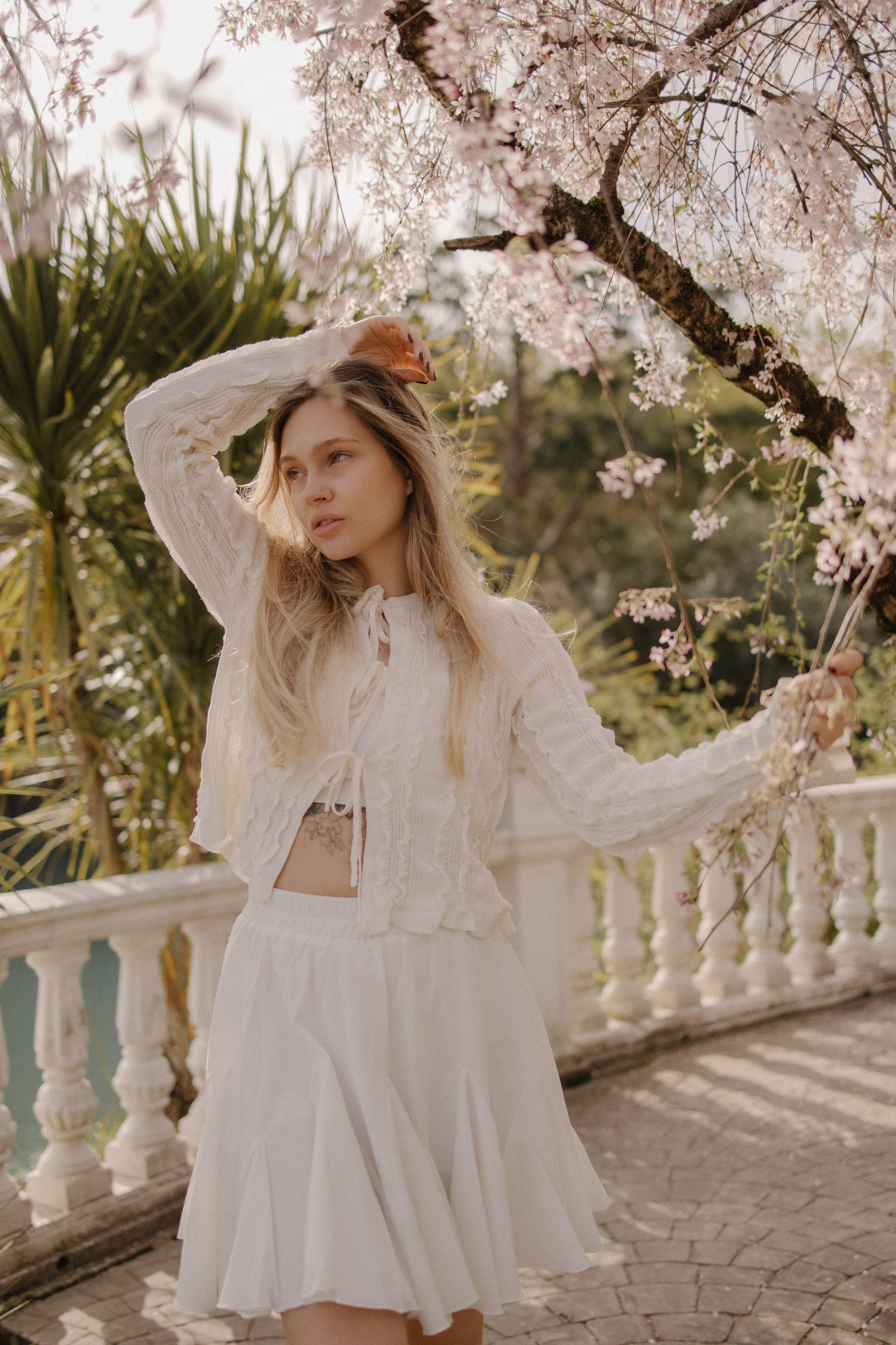 Света в сакуре. Фотограф Сочи Адлер Сириус Красная поляна Олеся Минив