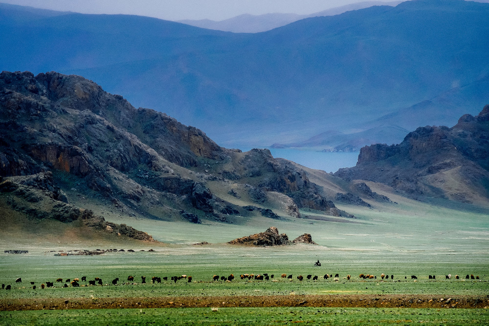 Mongolia landscape. Iraogo