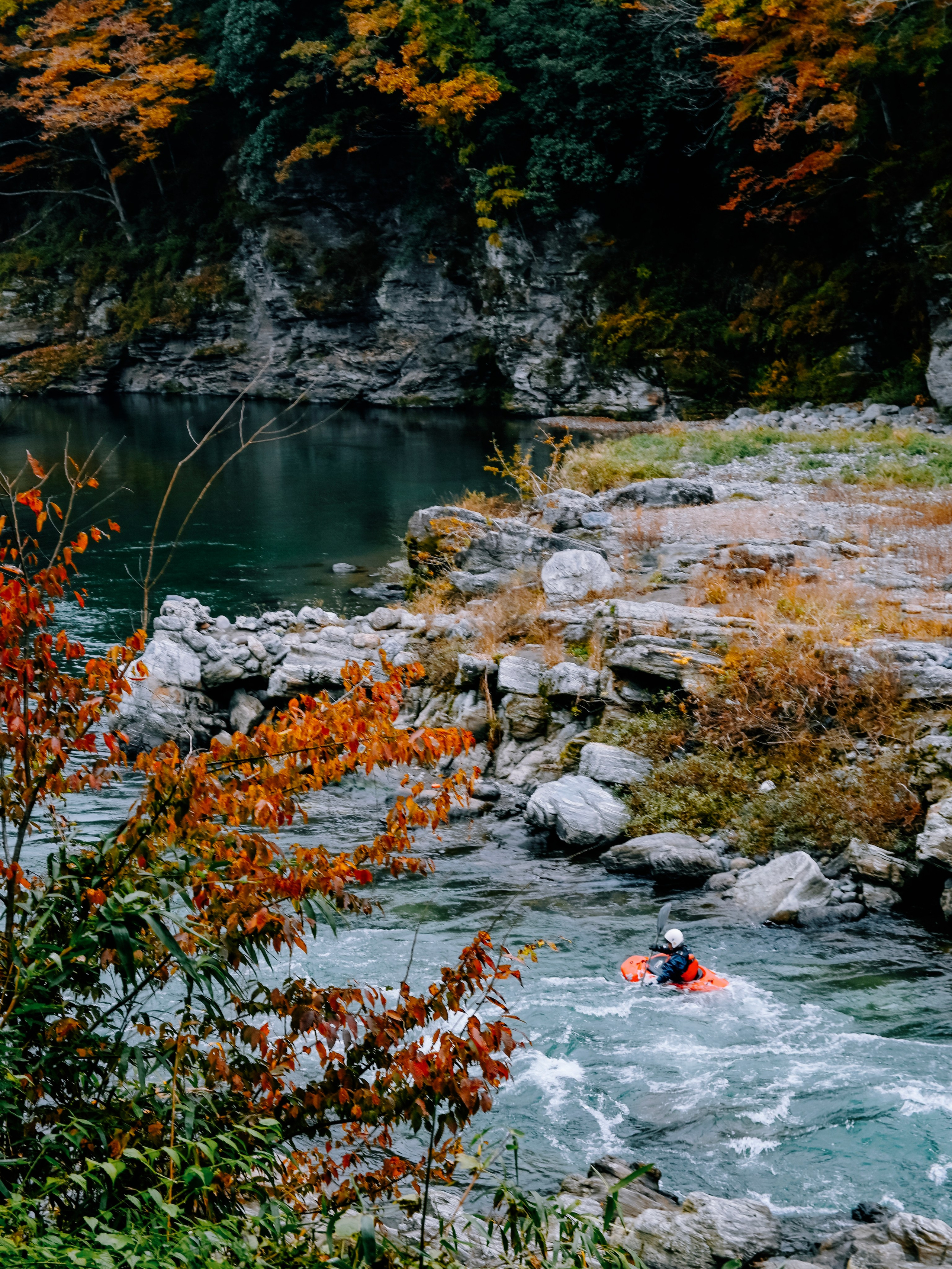 Japan village street. Iraogo