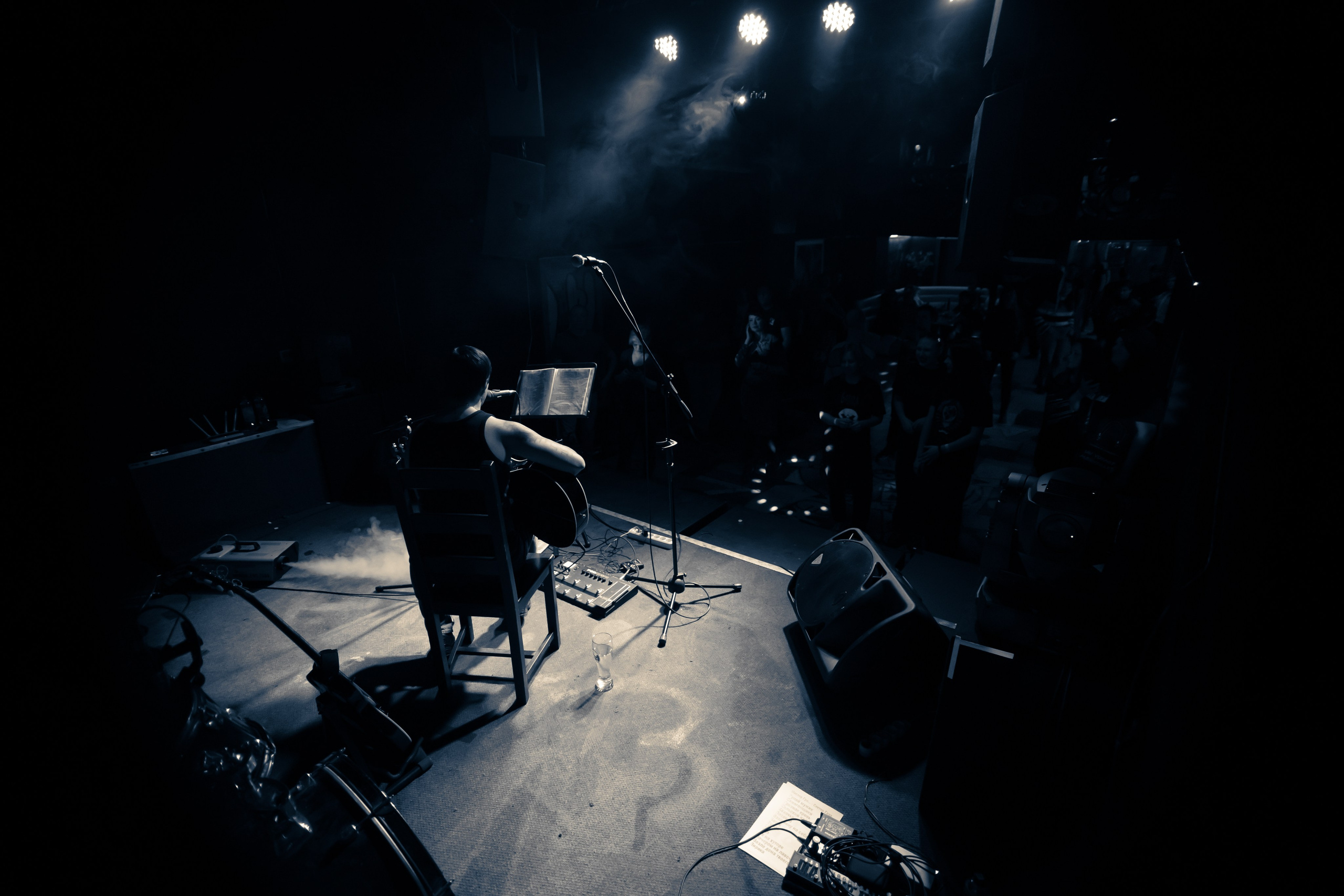 Антон Макаров. Трибьют «Сектор газа», клуб-галерея Эрмитаж. 07.12.2024. Фотограф Регина Крикунова г. Красноярск