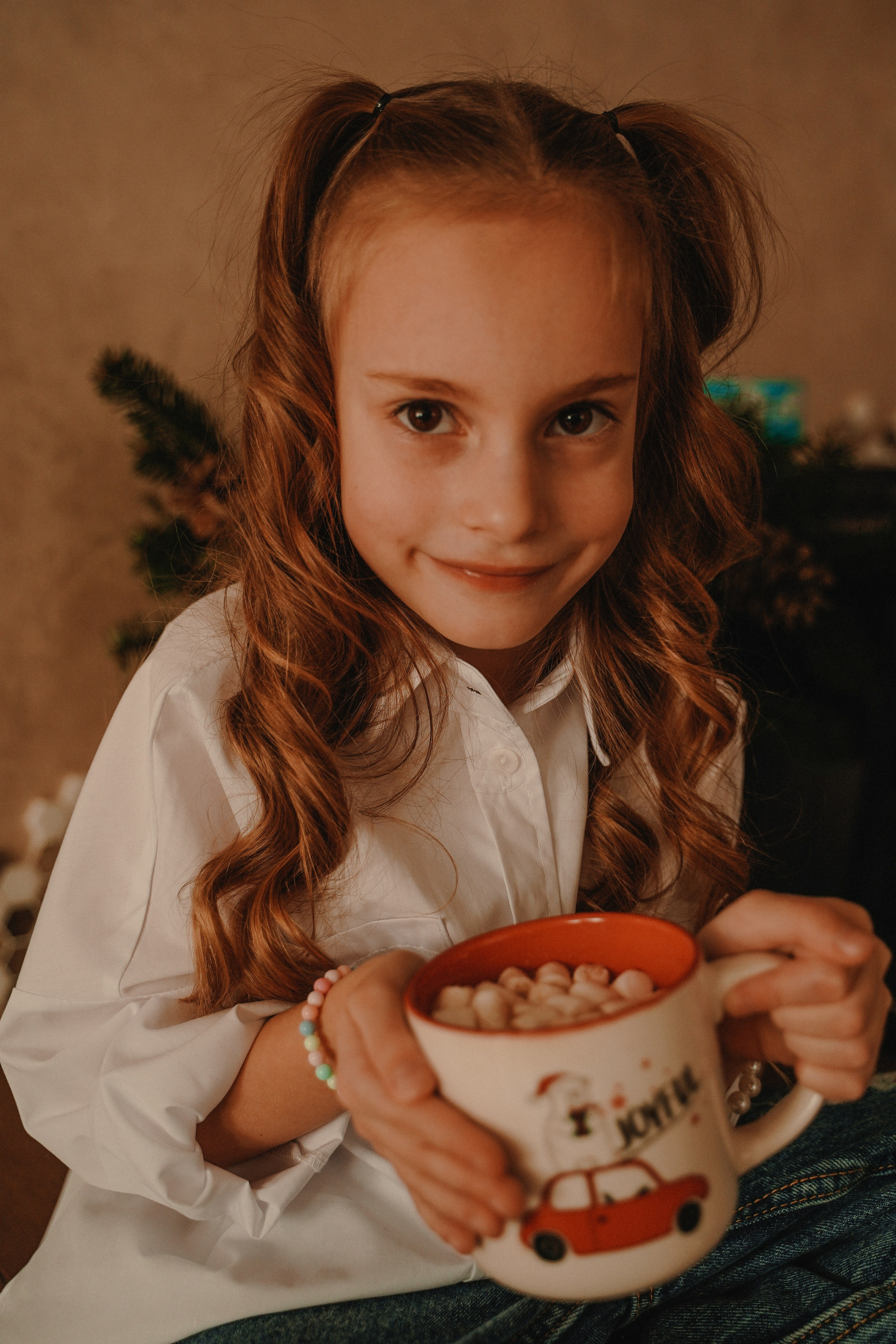 Домашняя Новогодняя фотосессия. Семейный и женский фотограф в Краснодаре Анастасия Приймак