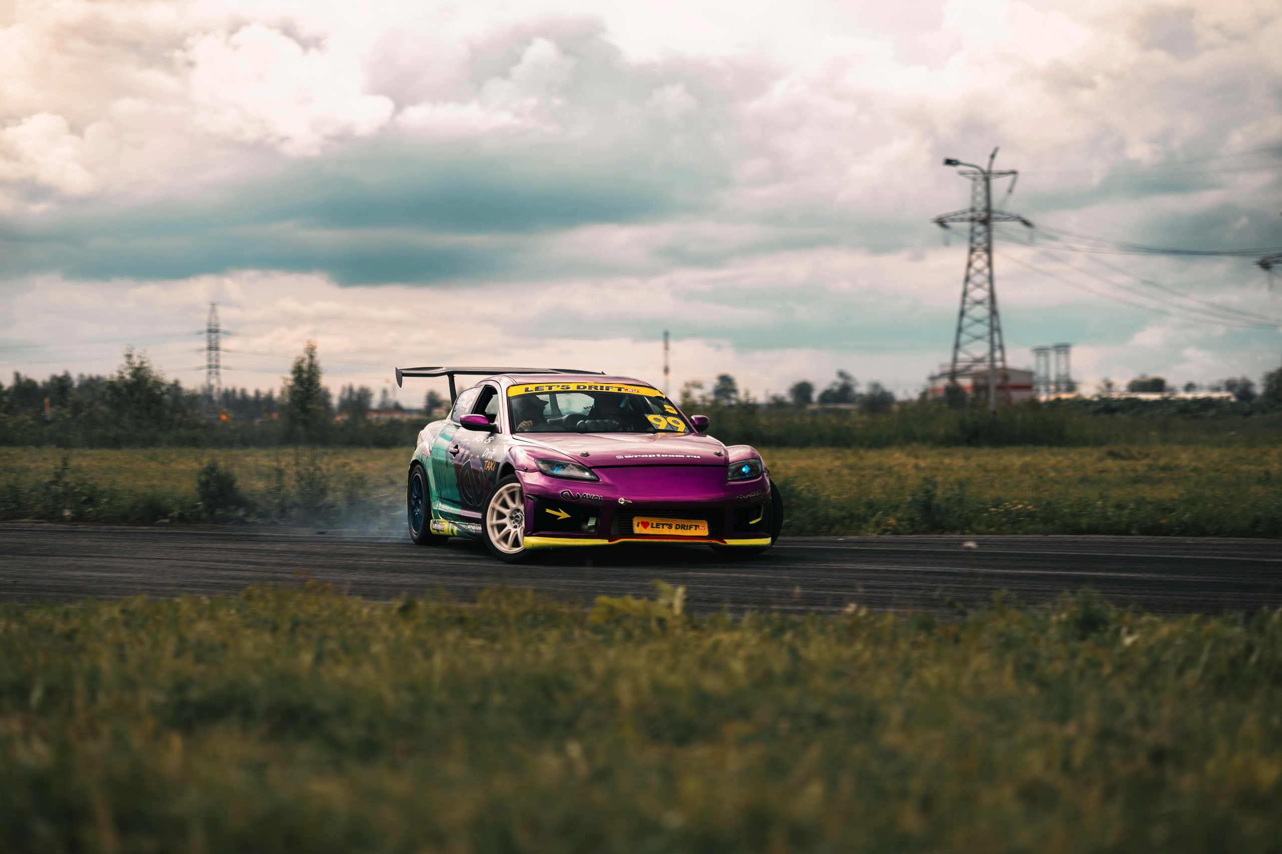 Фоторепортаж с «Больших Гонок» — дрифт, драг, звук