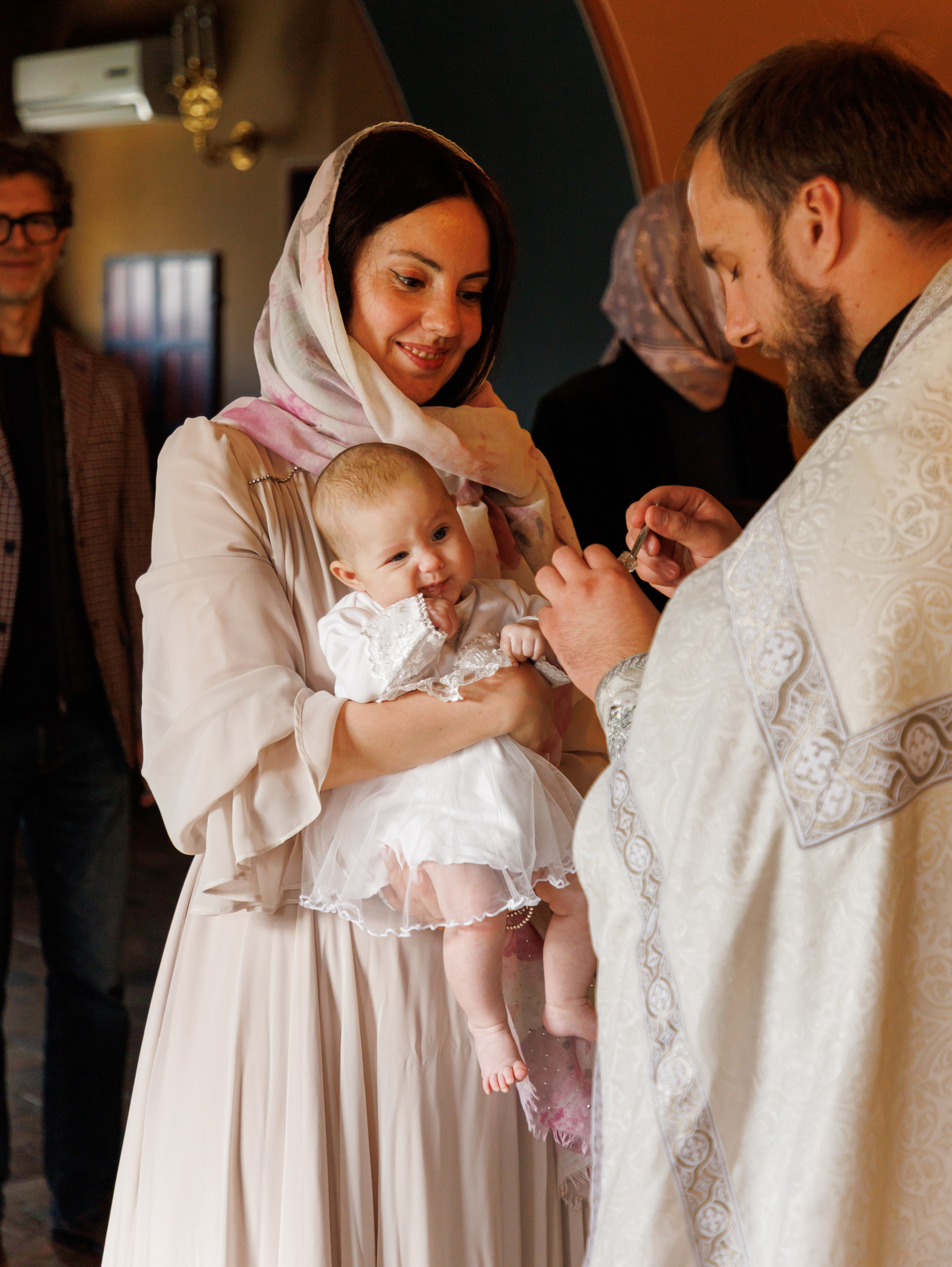 Крещение Василисы. Фотограф Евгения Чернышева
