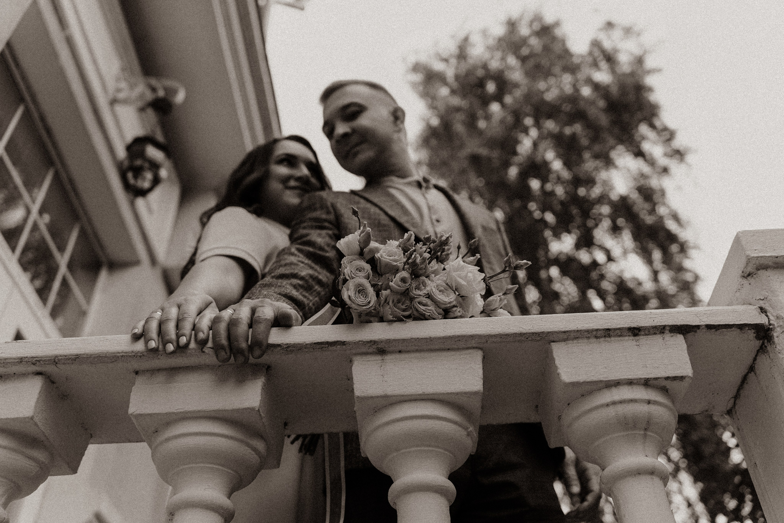 Съемка на улице после росписи