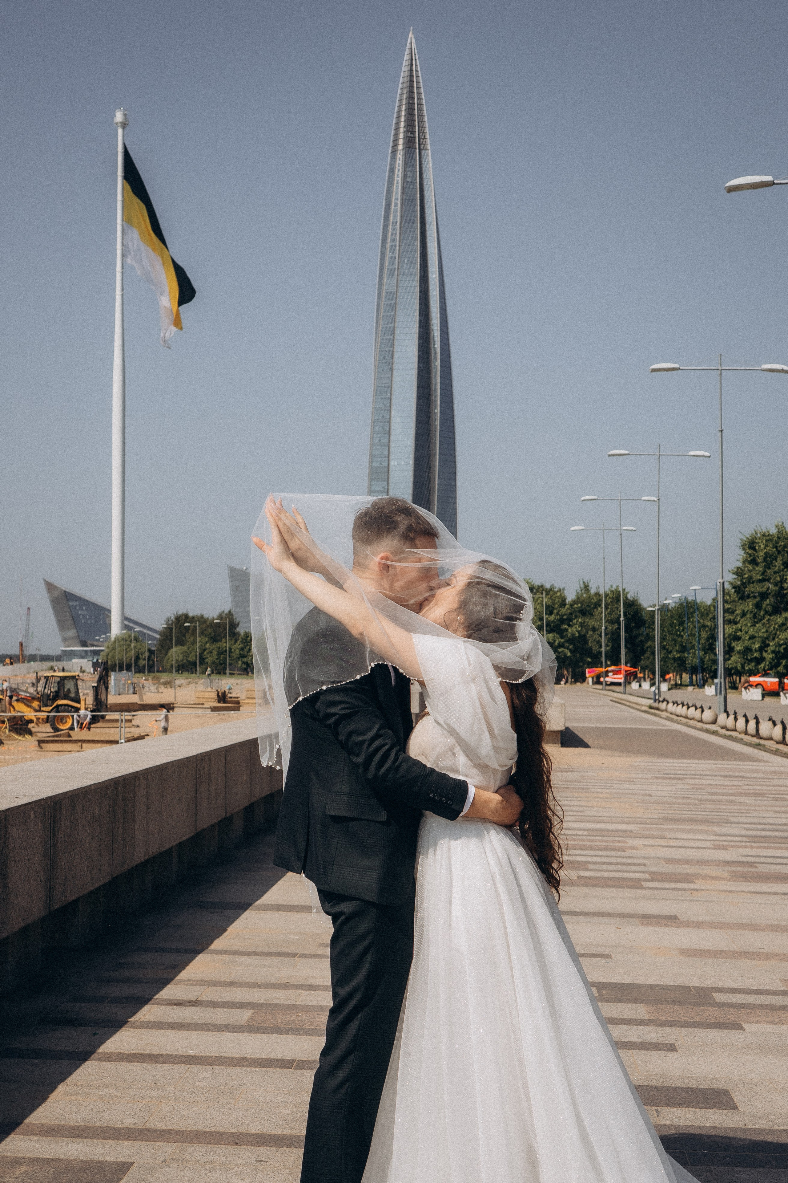 СВАДЕБНАЯ СЬЕМК В ПАРКЕ 300-ЛЕТИЯ. Профессиональный фотограф, Санкт-Петербург — Виктория Богомолова