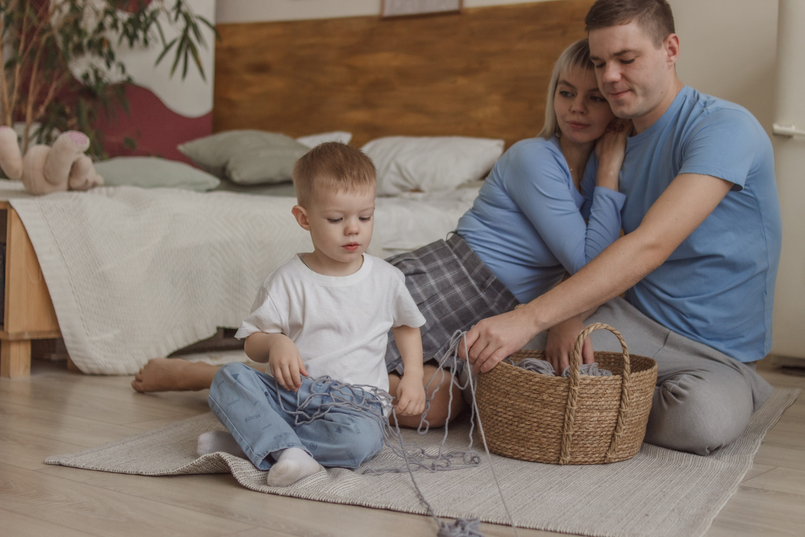 Вера, Саша, сынок Тимофей. Ксения Шакирова. Фотограф в Воронеже