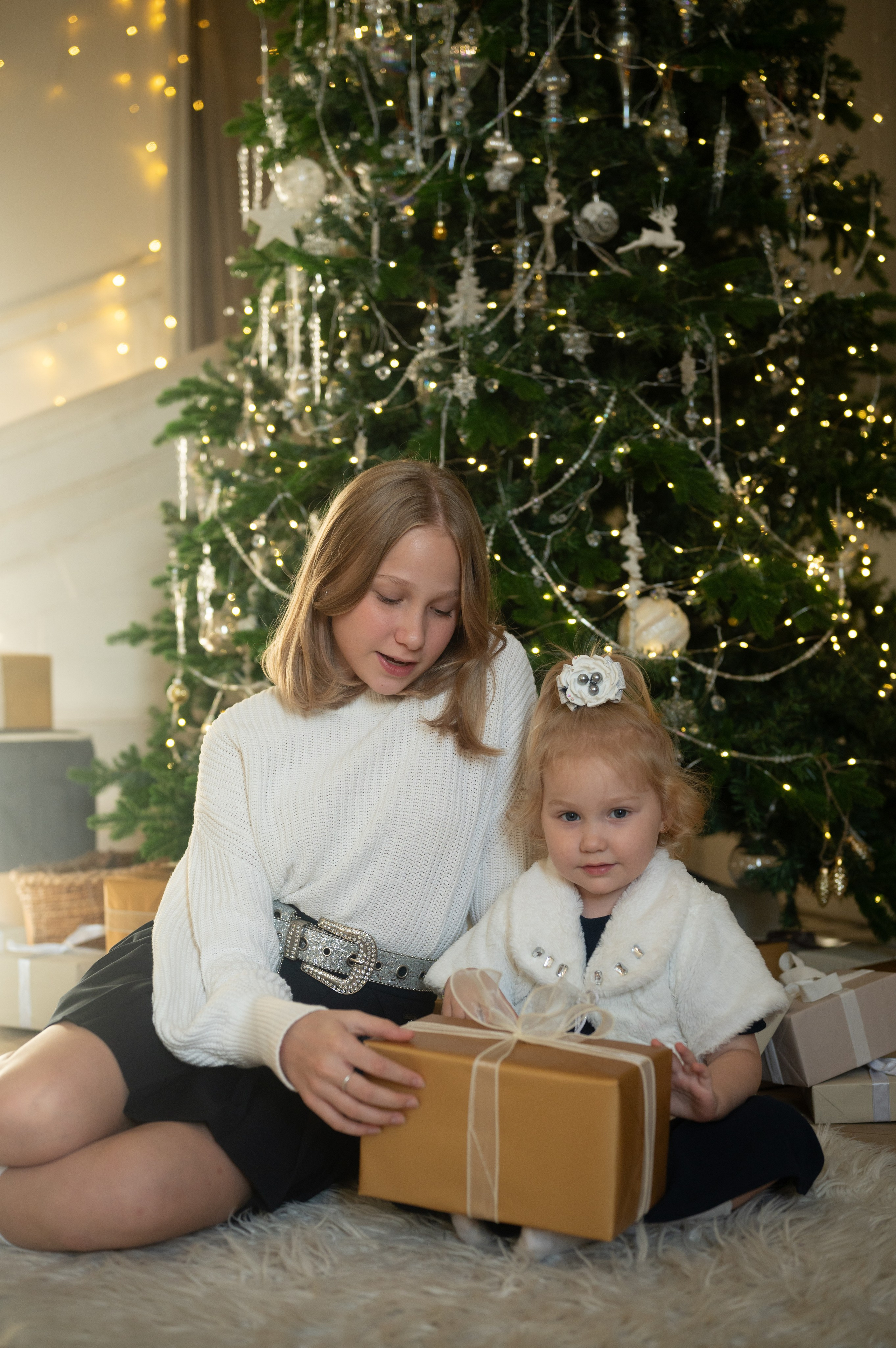 Фотостудия «Файн-арт» Новый год 2024-25. Фотограф новорожденных, семейный детский в Тюмени Татьяна Морозова