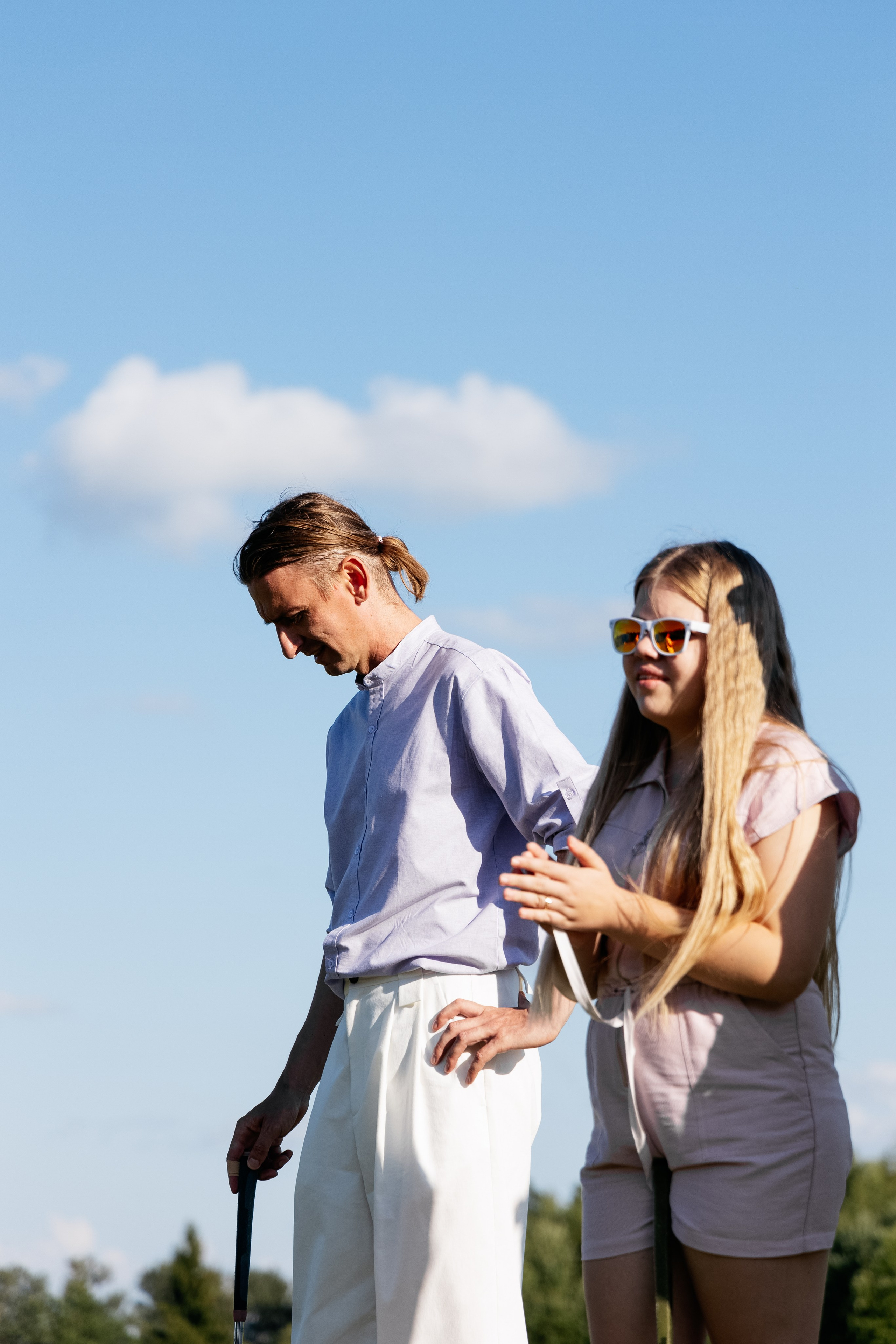 Целеево. Игра в гольф. Фотограф в Москве Анастасия Курлович