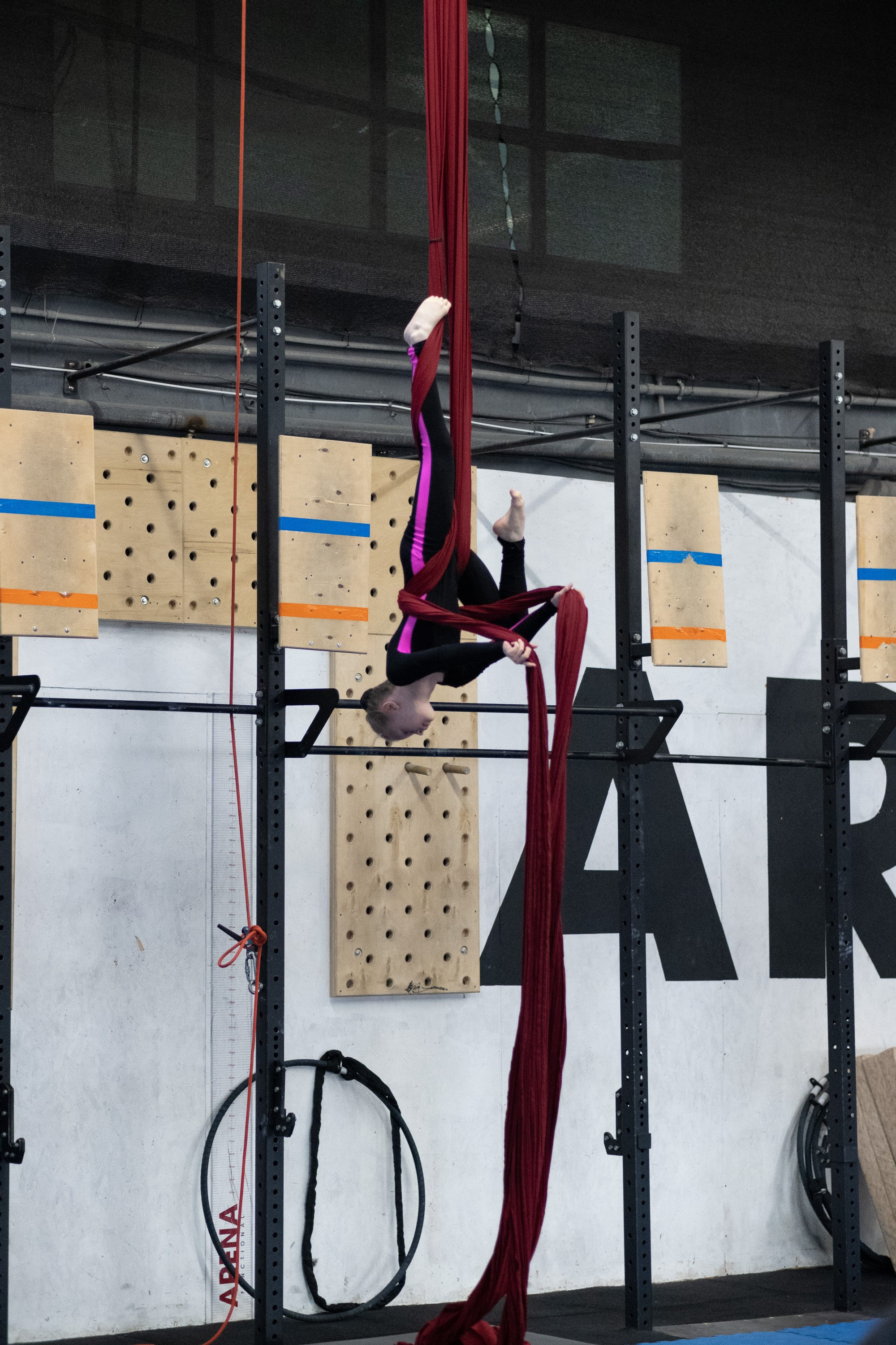 Внутриклубные соревнования по воздушной гимнастике 02.04.23