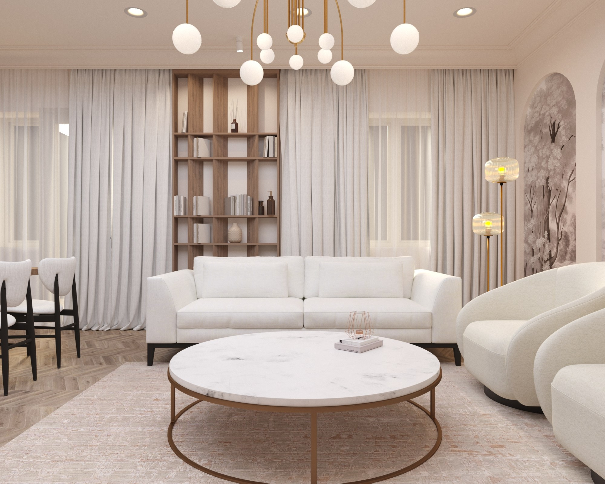 ЖК «Жемчужный». Дизайнер интерьеров в Санкт-Петербурге 🏠